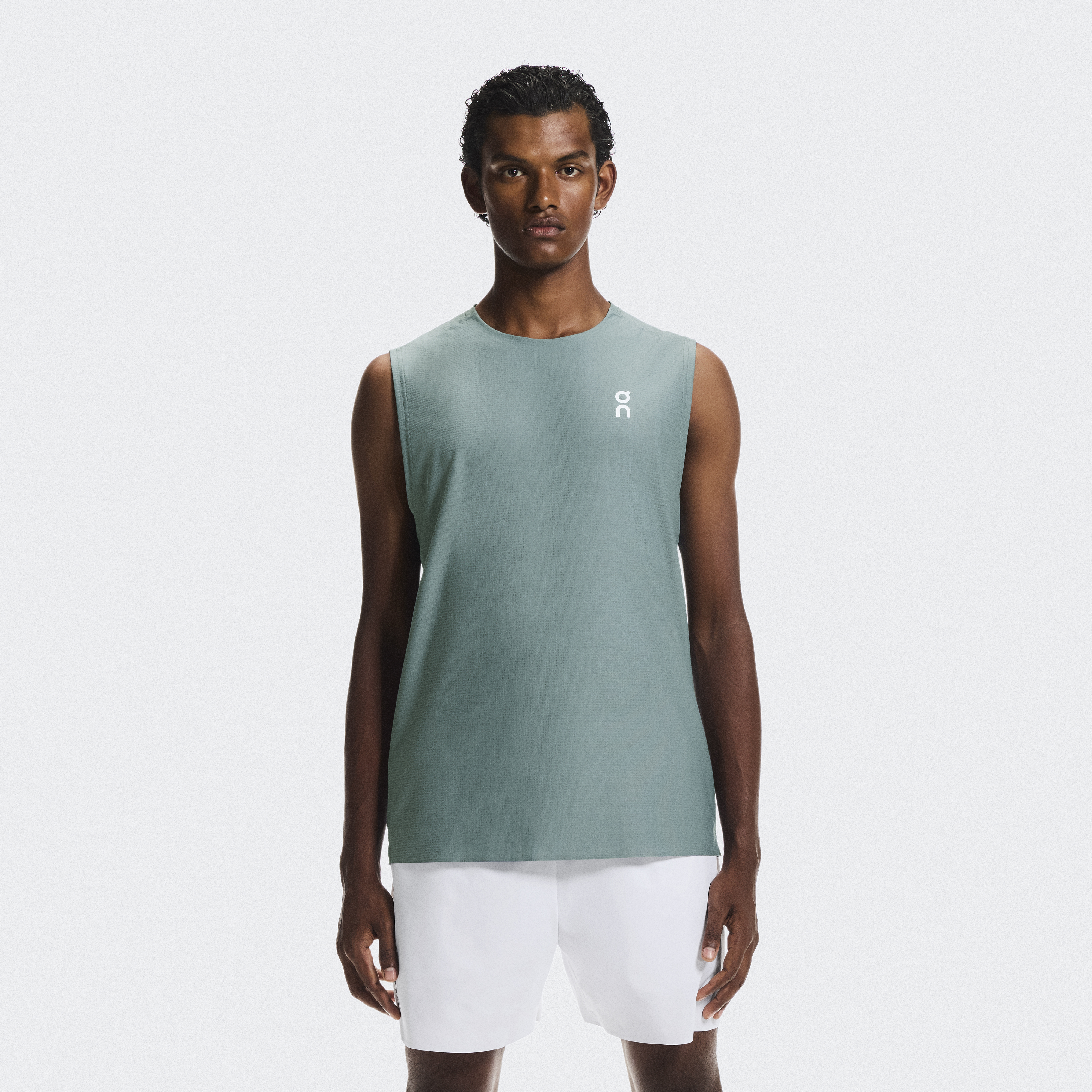 Court Tank Top in Tide