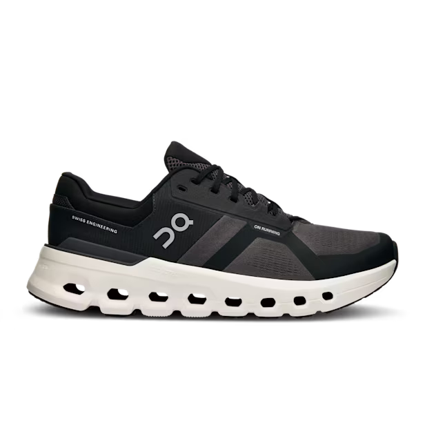 Cloudrunner 2 Wide Road Running Shoe in Eclipse/Black