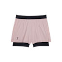 3" Performance 2/1 Shorts in Mauve Black