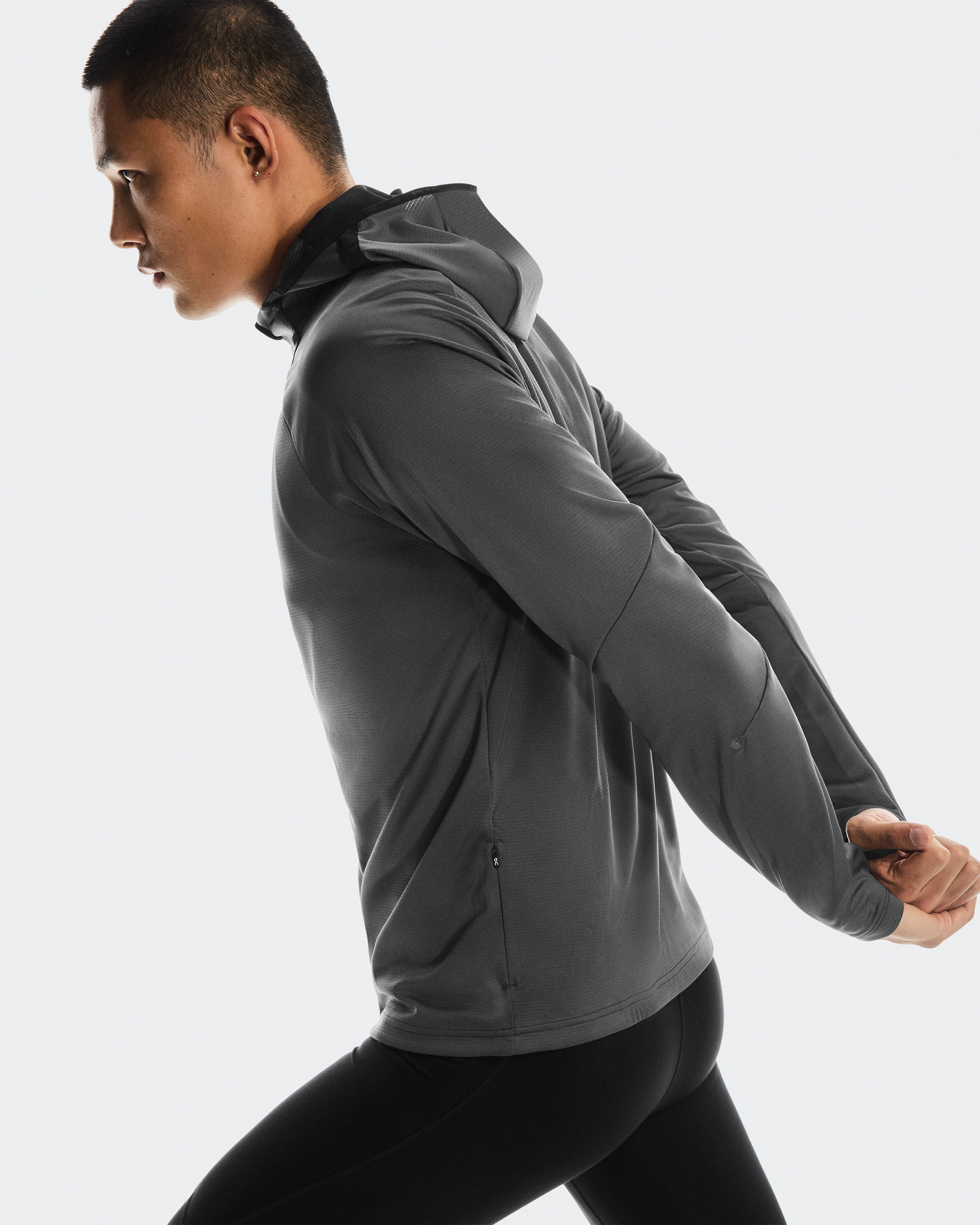 On Climate Zip Hoodie Eclipse Men Hoodies and sweatshirts