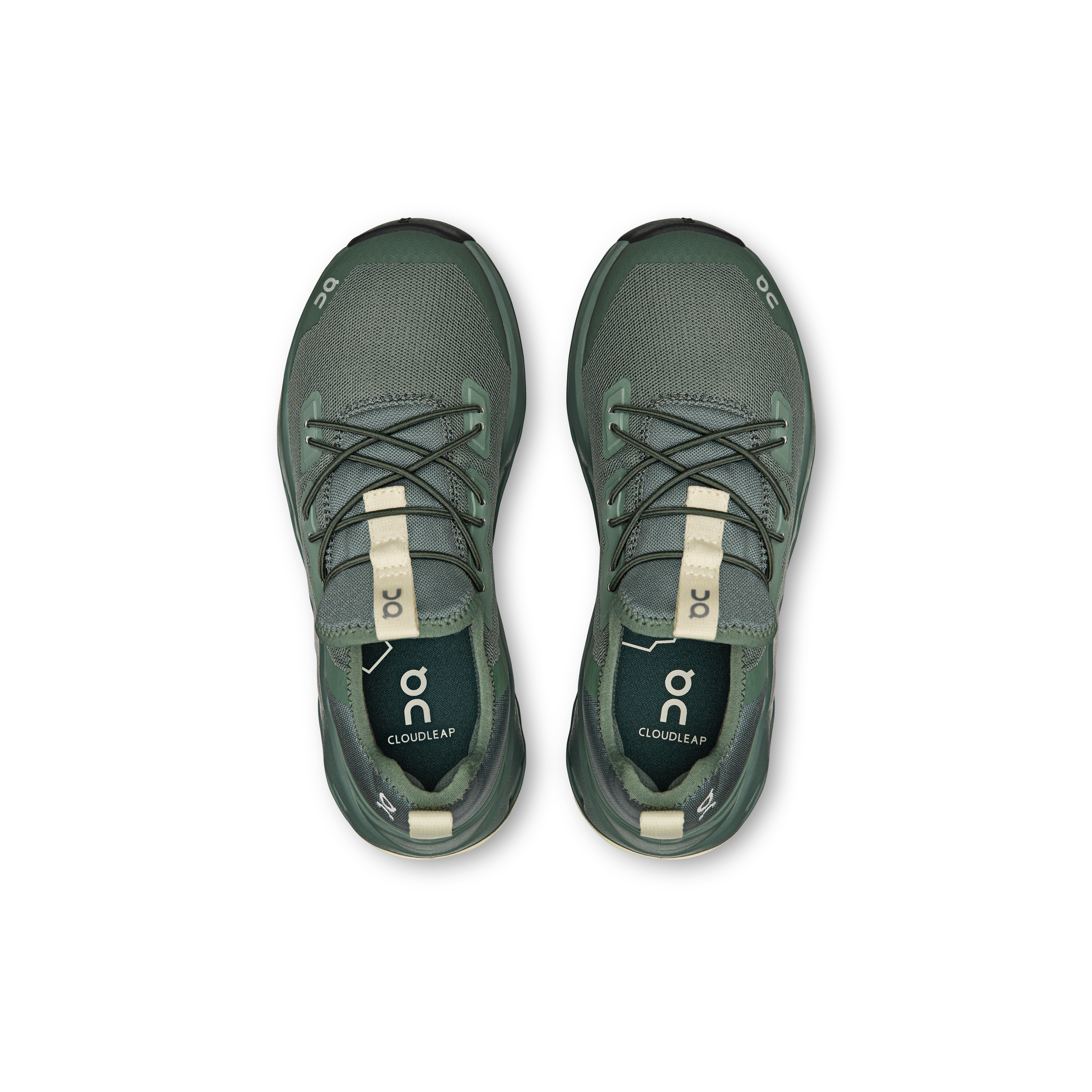 On Cloudleap Olive & Ghost Kids Active life Shoes