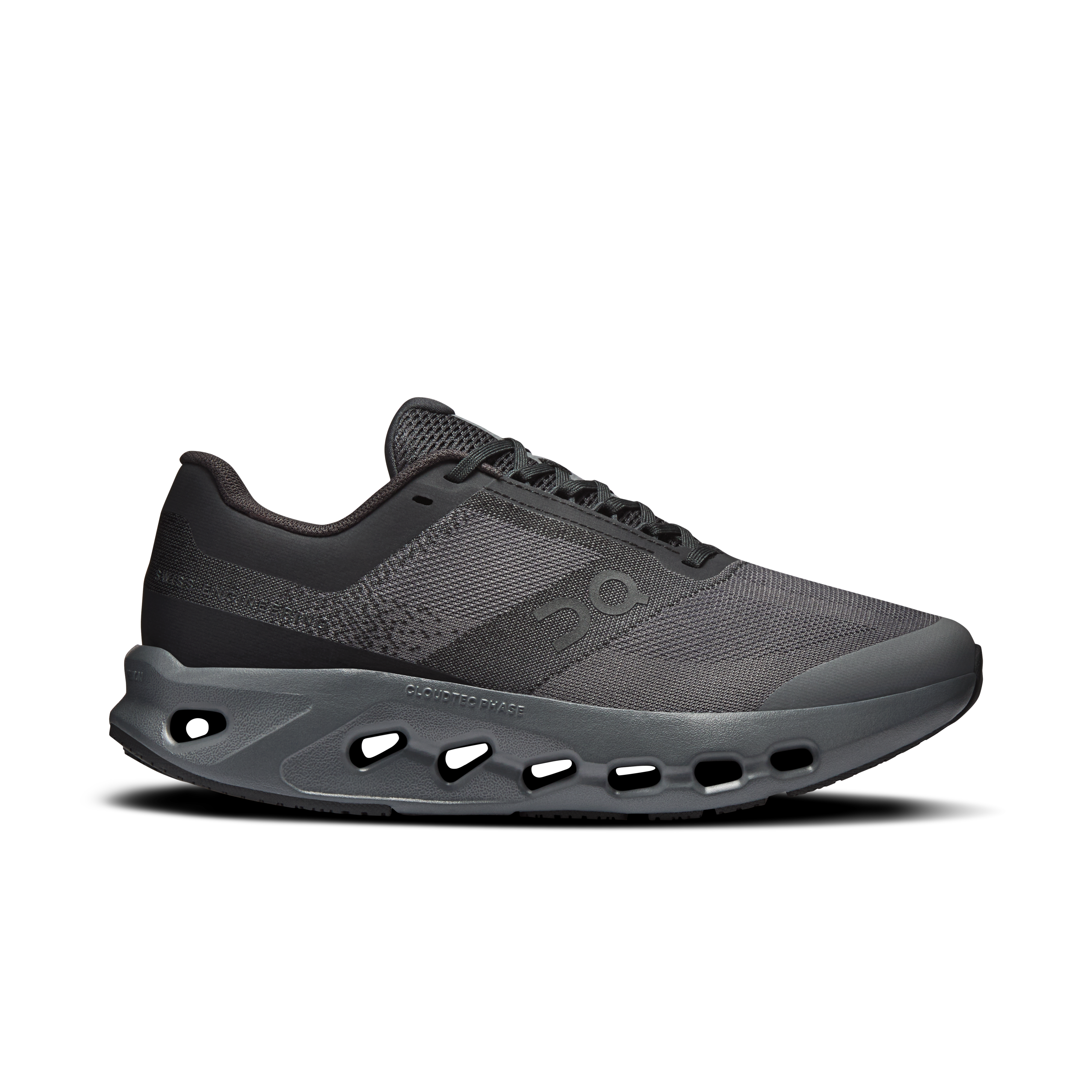 Cloudsurfer Youth Road Running Shoe in Black/Eclipse