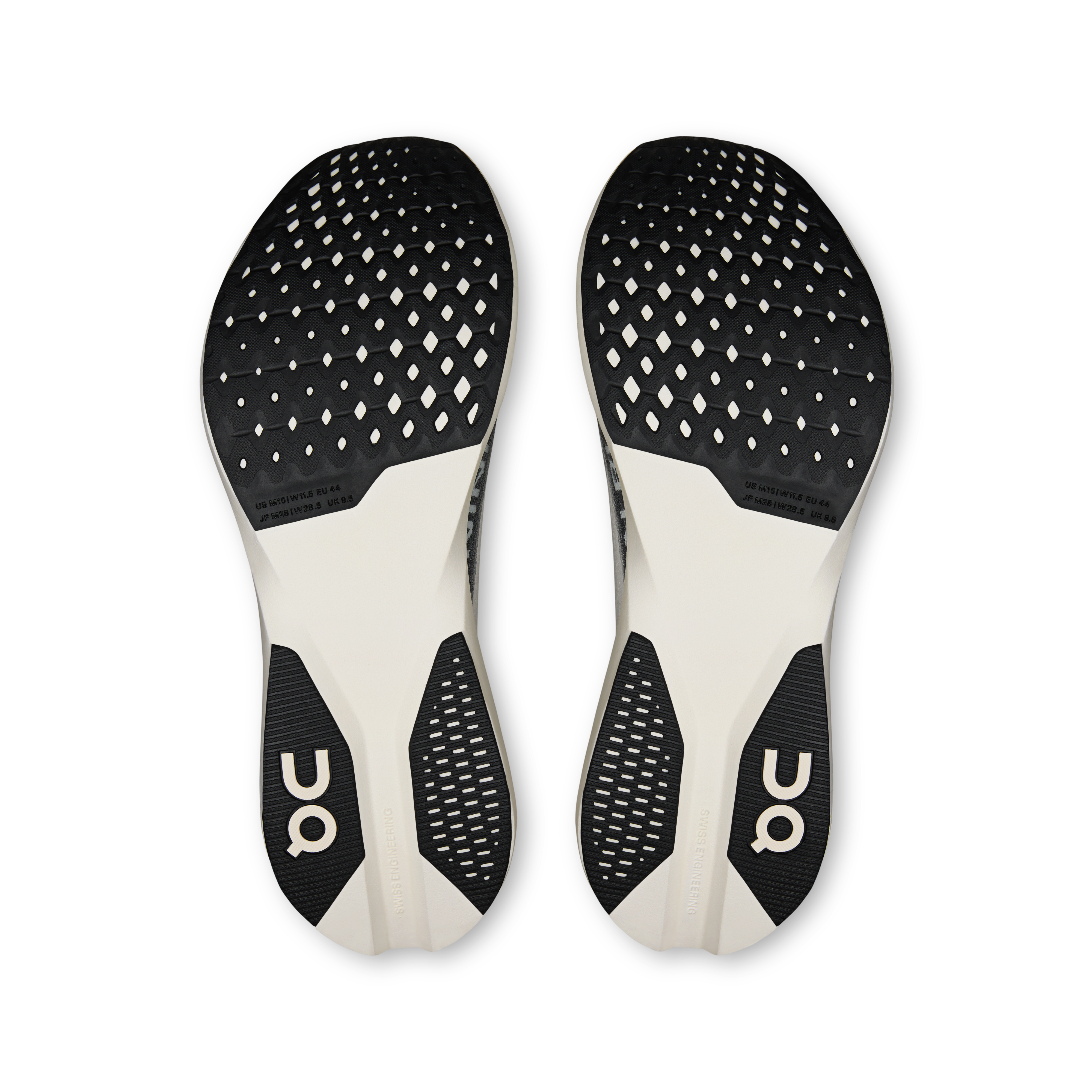 On LightSpray Cloudboom Strike White & Black Unisex Road running Shoes