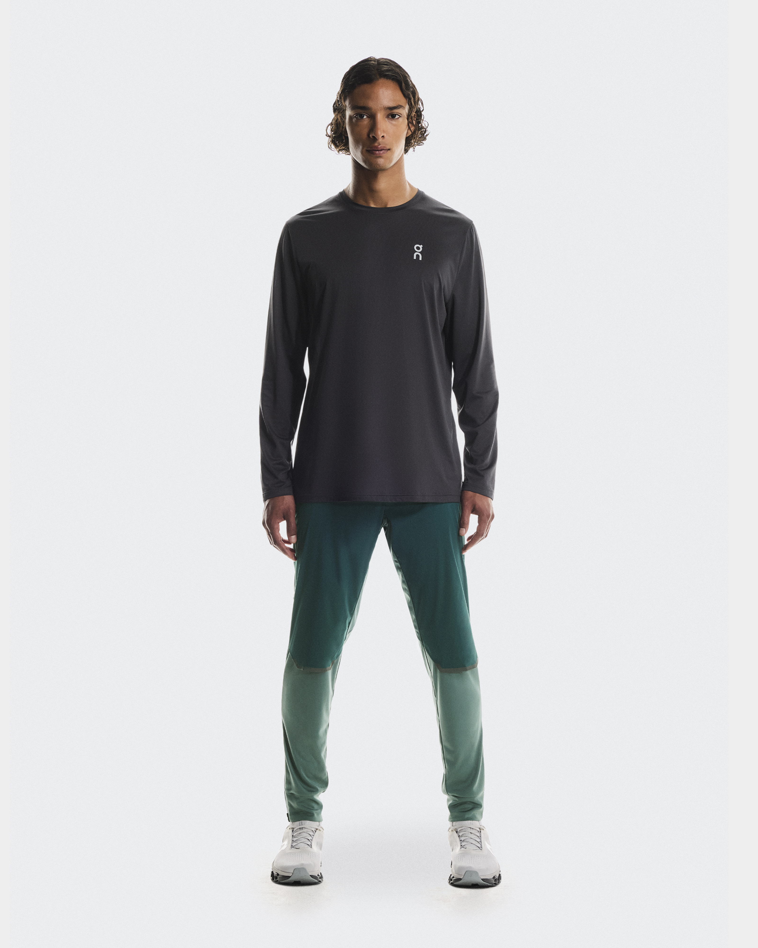 On Weather Pantaloni per Uomo in Spirulina/Olive, Taglia: XS, Polyester