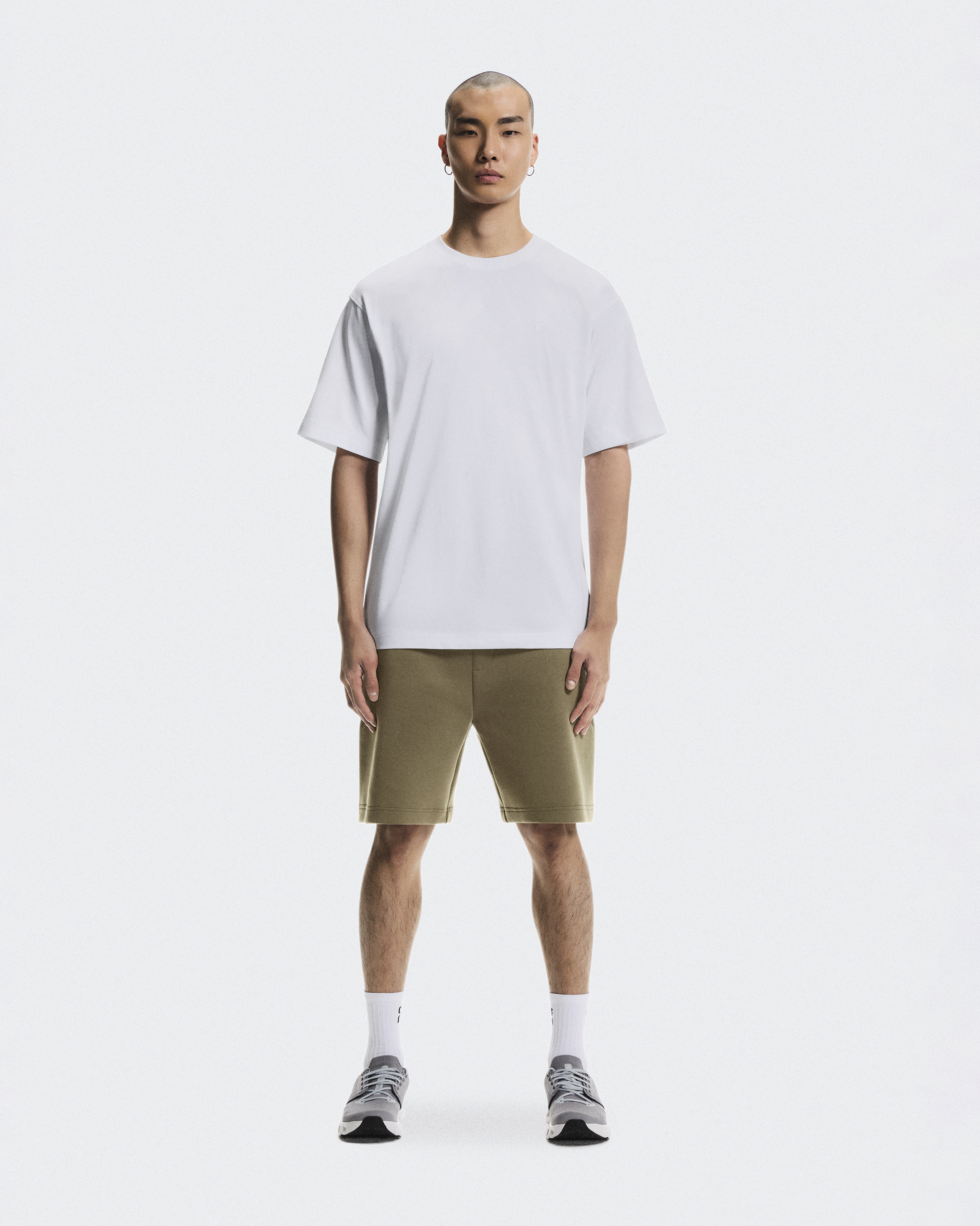 Club Collective-T Geo Short-Sleeve Shirt in White