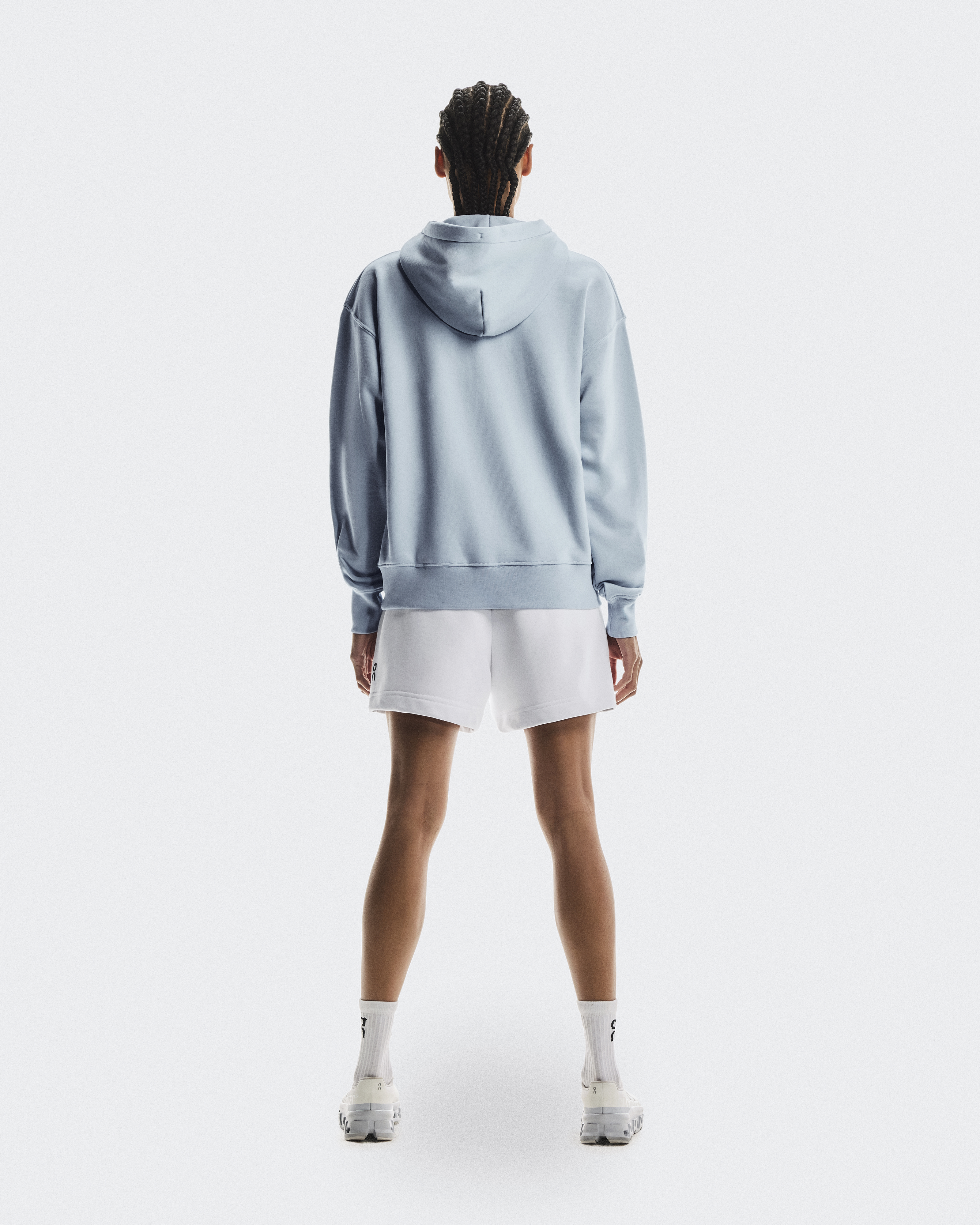 売れ筋商品|||サンタクルーズ パーカー・スウェットシャツ レディース アウター CHECK OUTLINE RINGED DOT ZIP HOOD - Zip-up sweatshirt - fresh blue Women's Club Hoodie | Blue | On United States