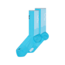Performance Run Sock High in Horizon/White