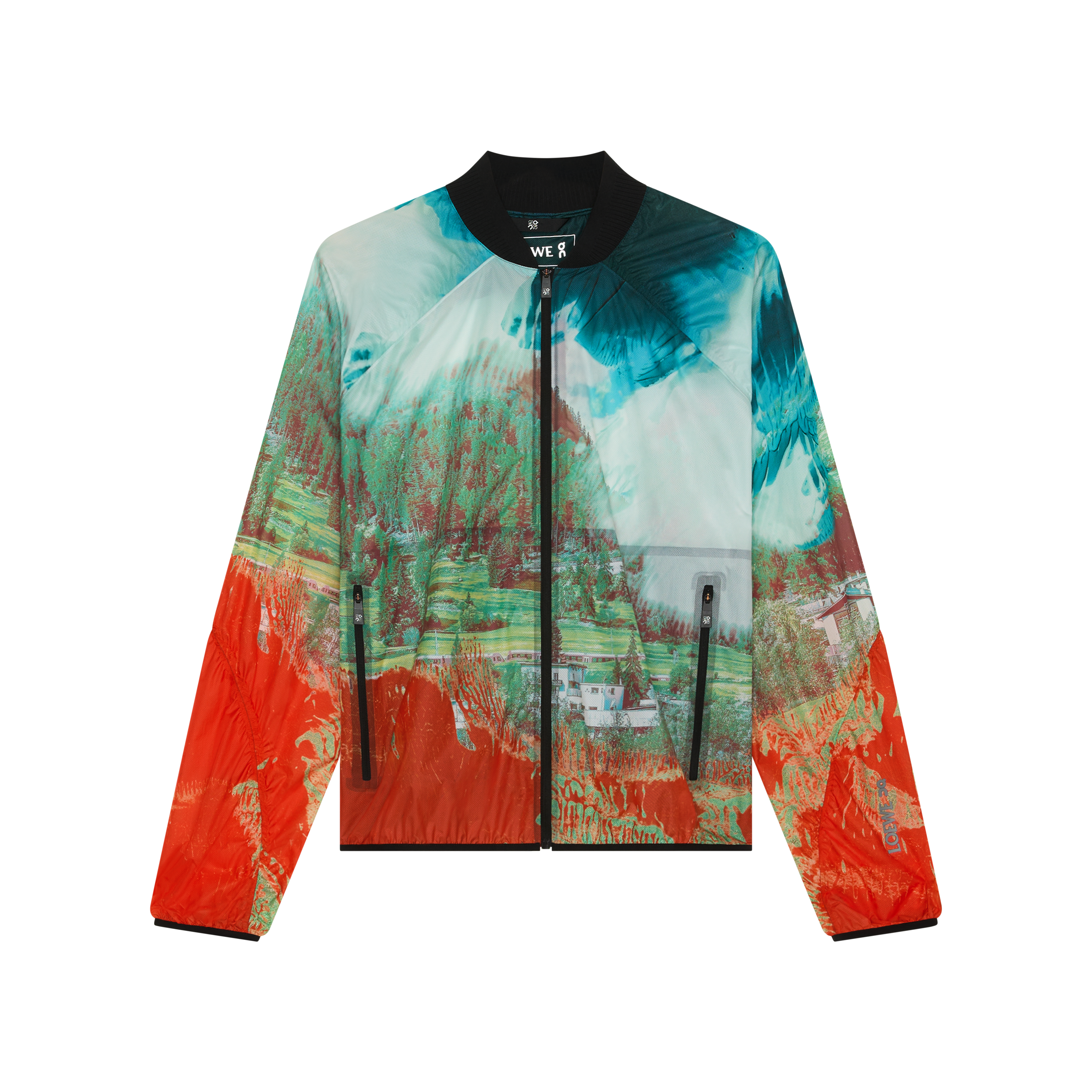 Zip-Up Jacket LOEWE in Multicolor