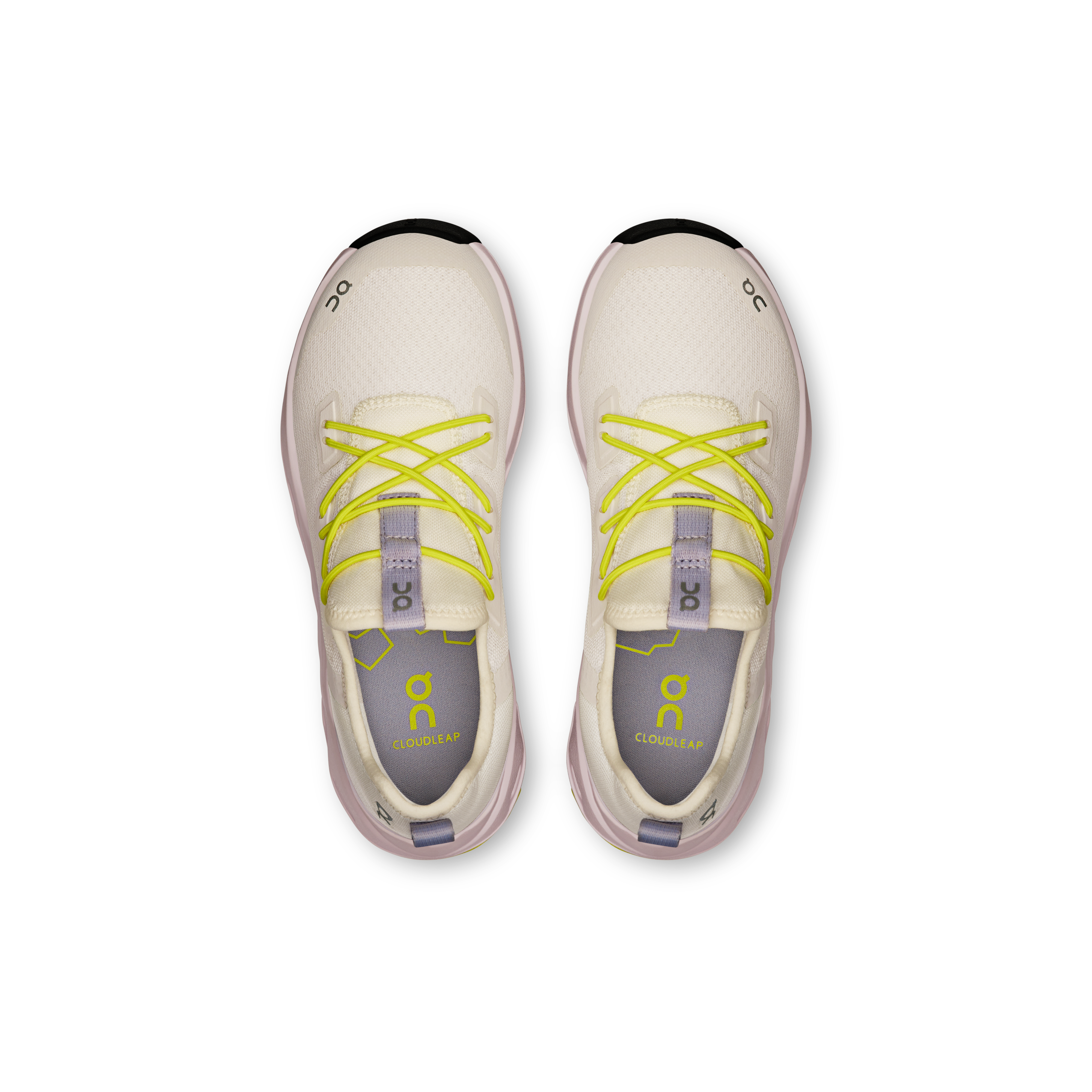On Cloudleap Ivory & Orchid Kids Active life Shoes