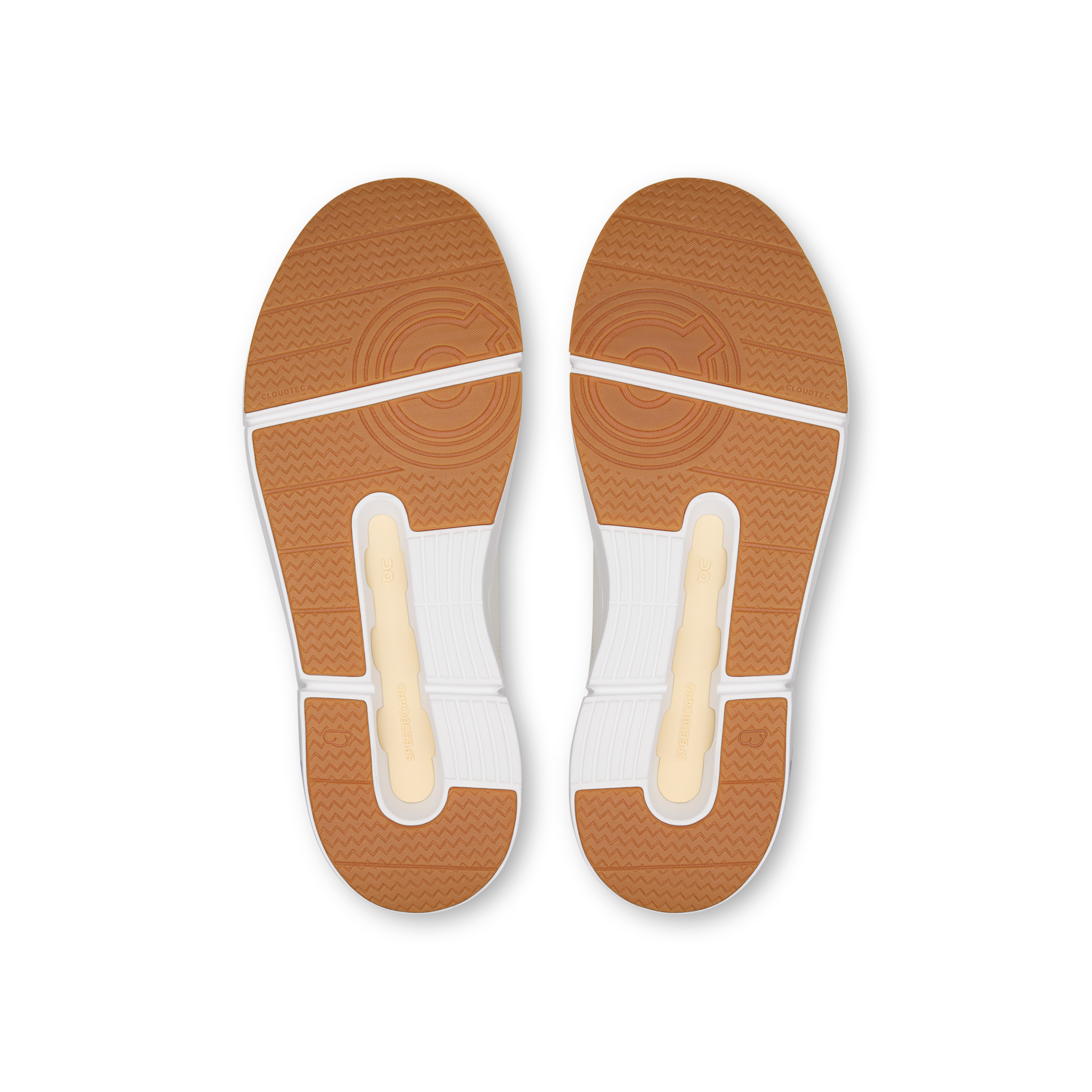 On THE ROGER Youth Ivory & Blonde Youth Tennis Shoes