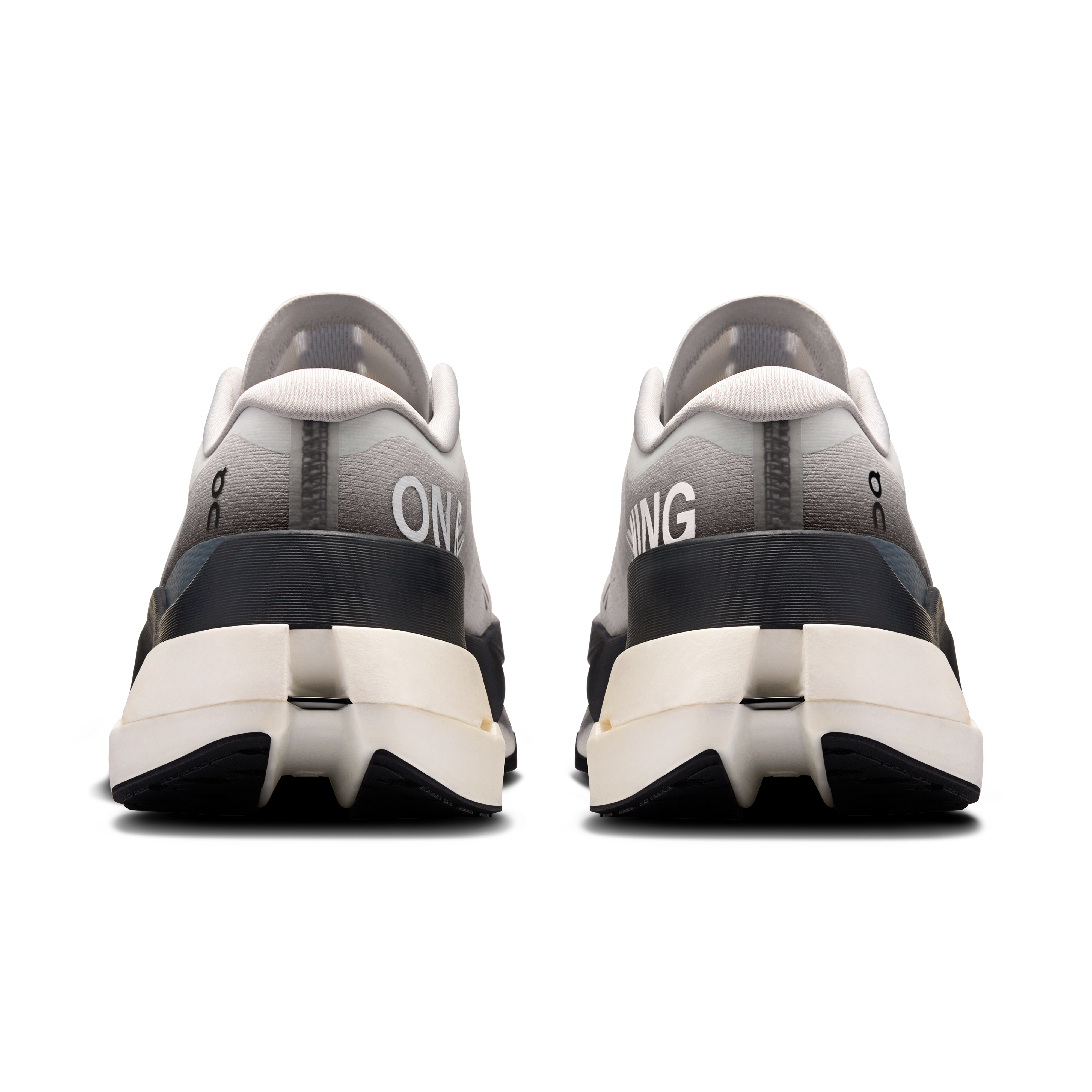 On Cloudboom Max White & Black Men Road running Shoes
