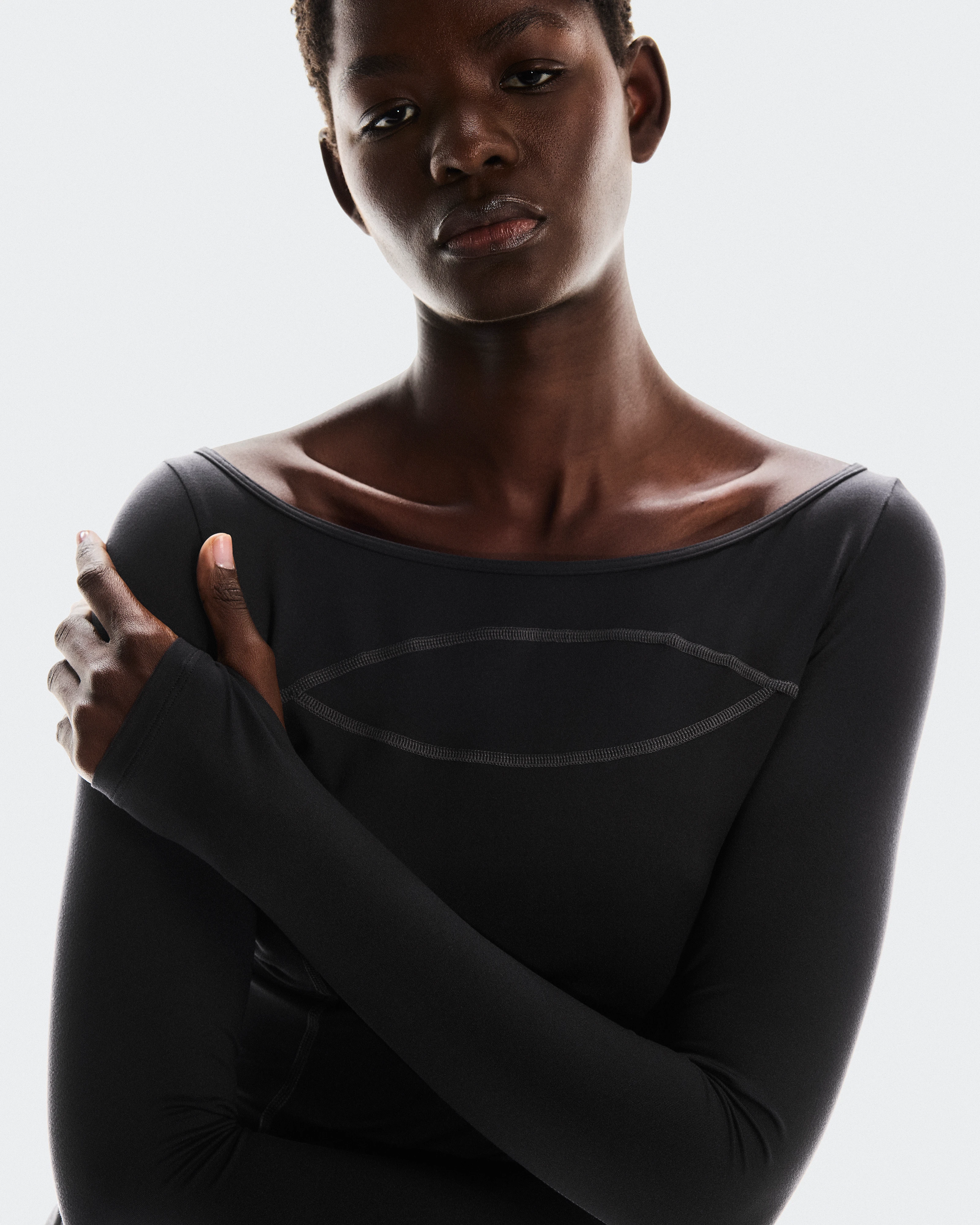 On STUDIO LONG SLEEVE FKA Black Damen Oberteile