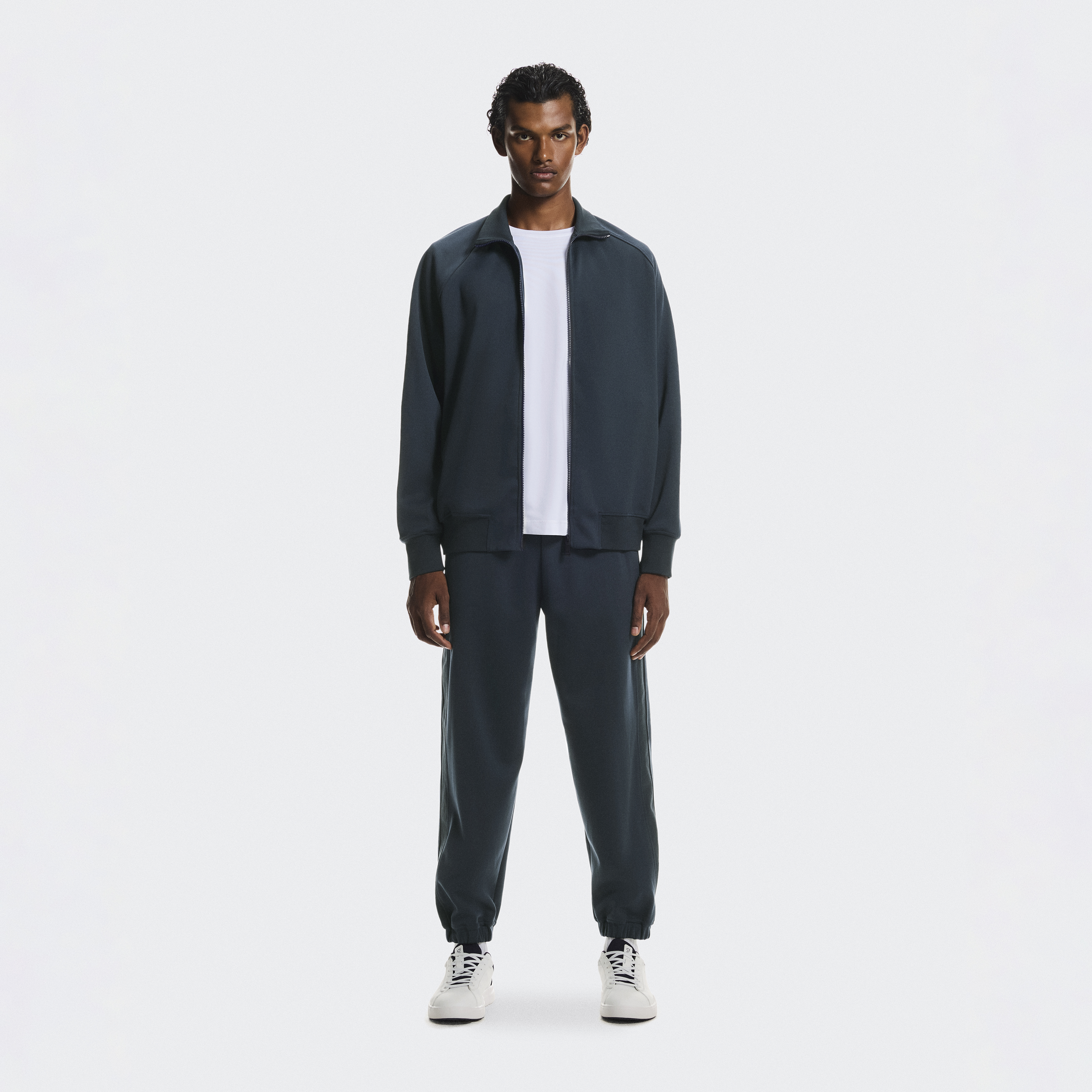 On Courtside Full-Zip ジャケット S ライトブルー Men's Courtside Full-Zip | Blue | On United States