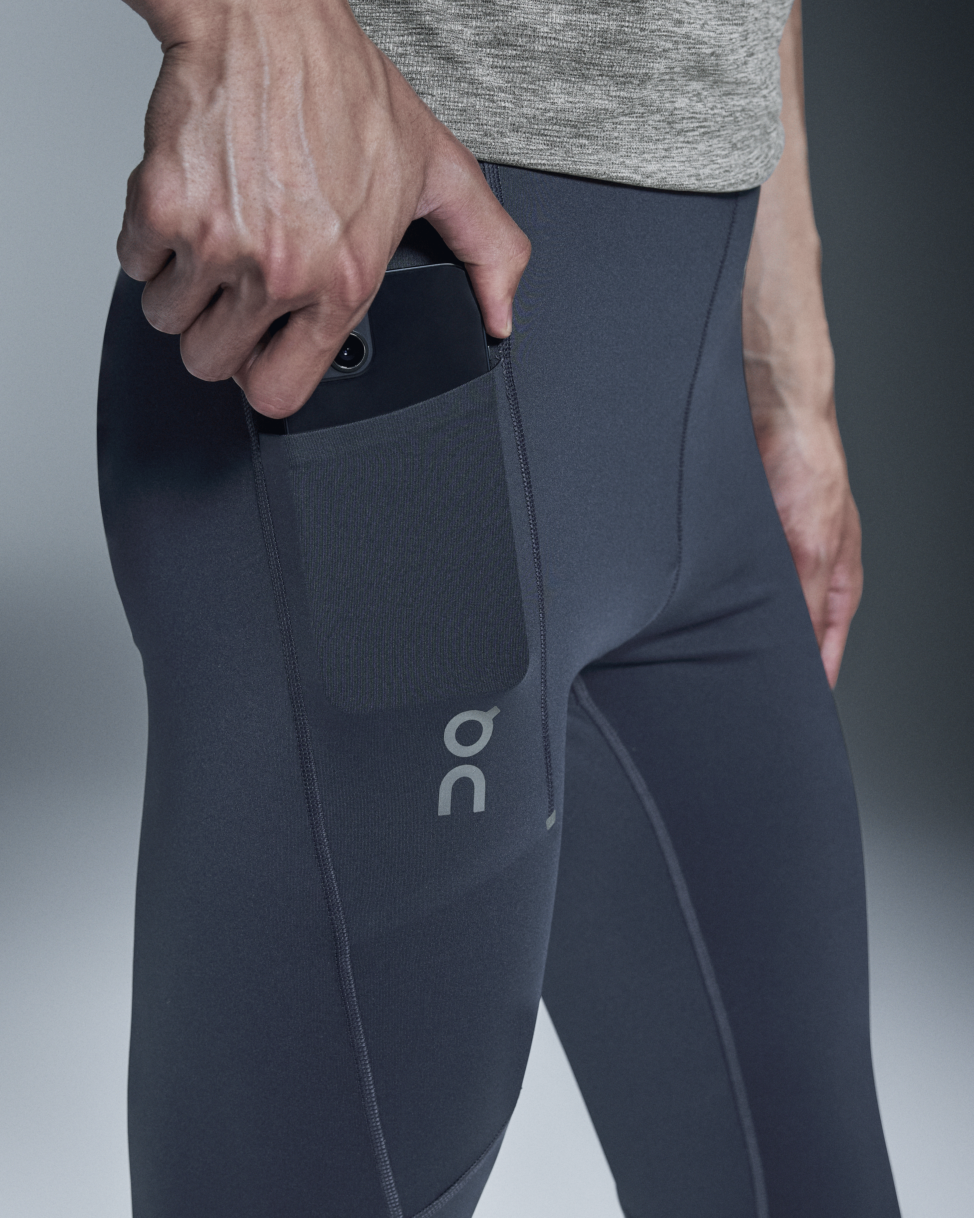 blue leggings men