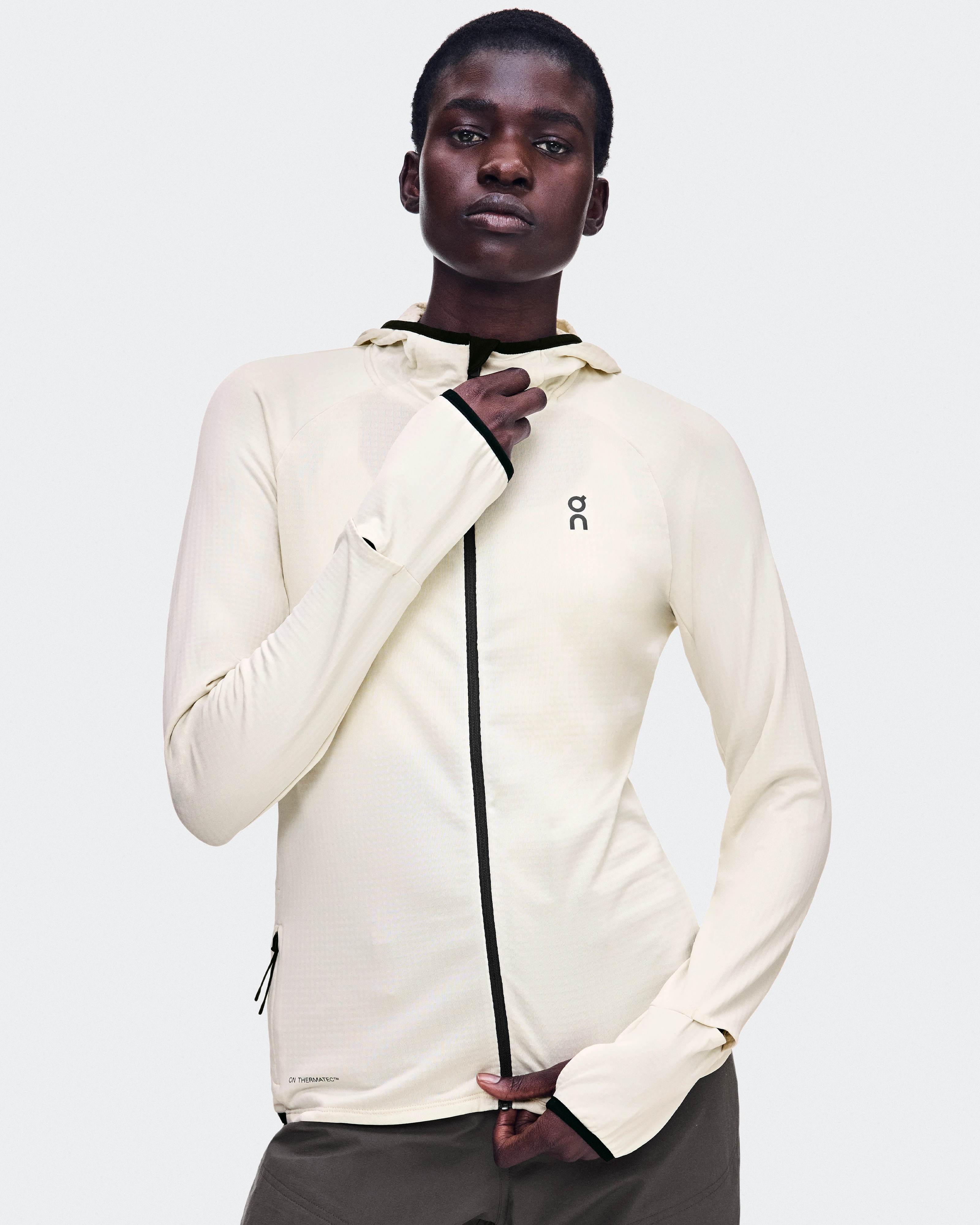 On Climate Zip Hoodie Hare Women Hoodies and sweatshirts