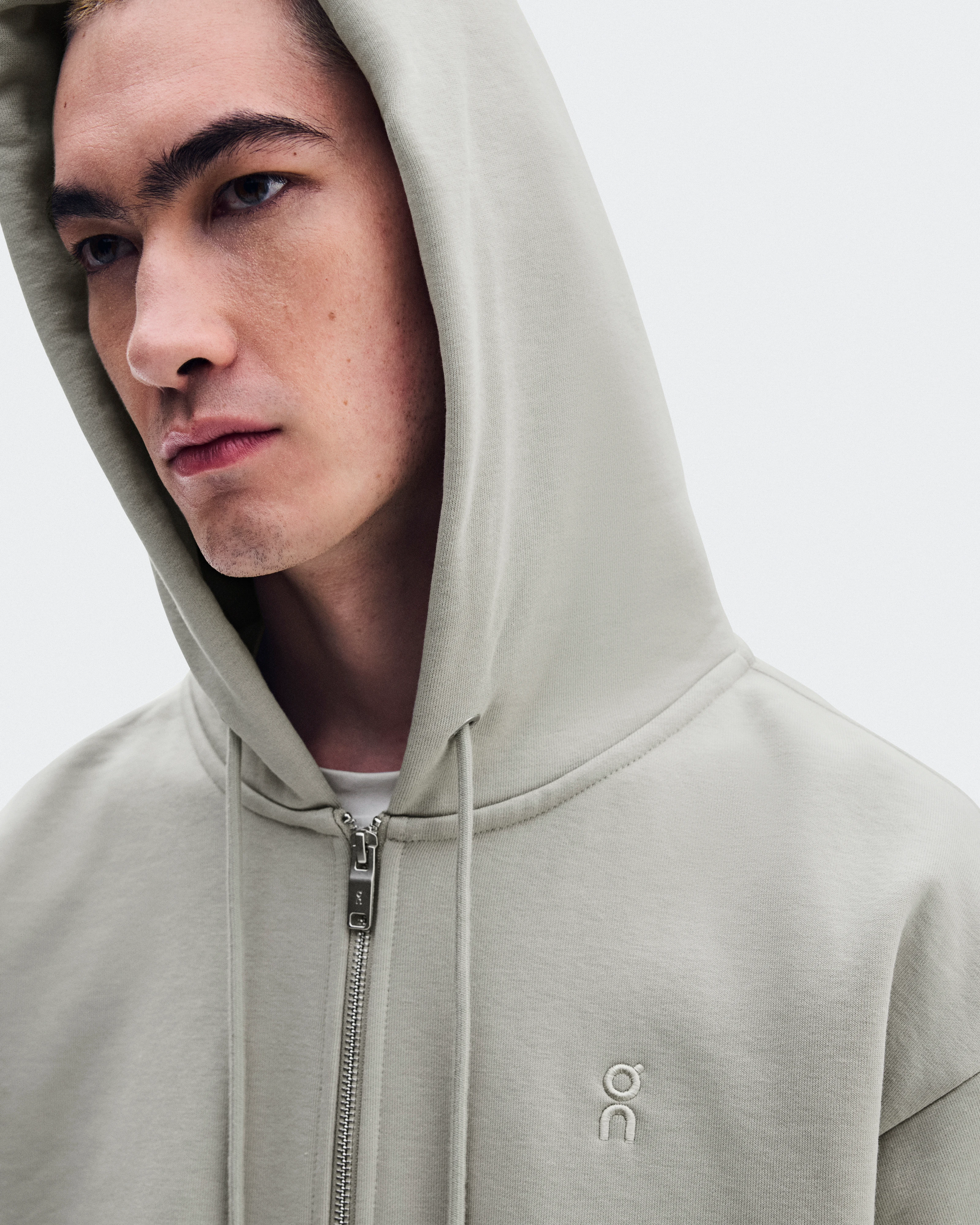 On Club Collective Full Zip Pixel Brume メンズ フーディ＆スウェットシャツ