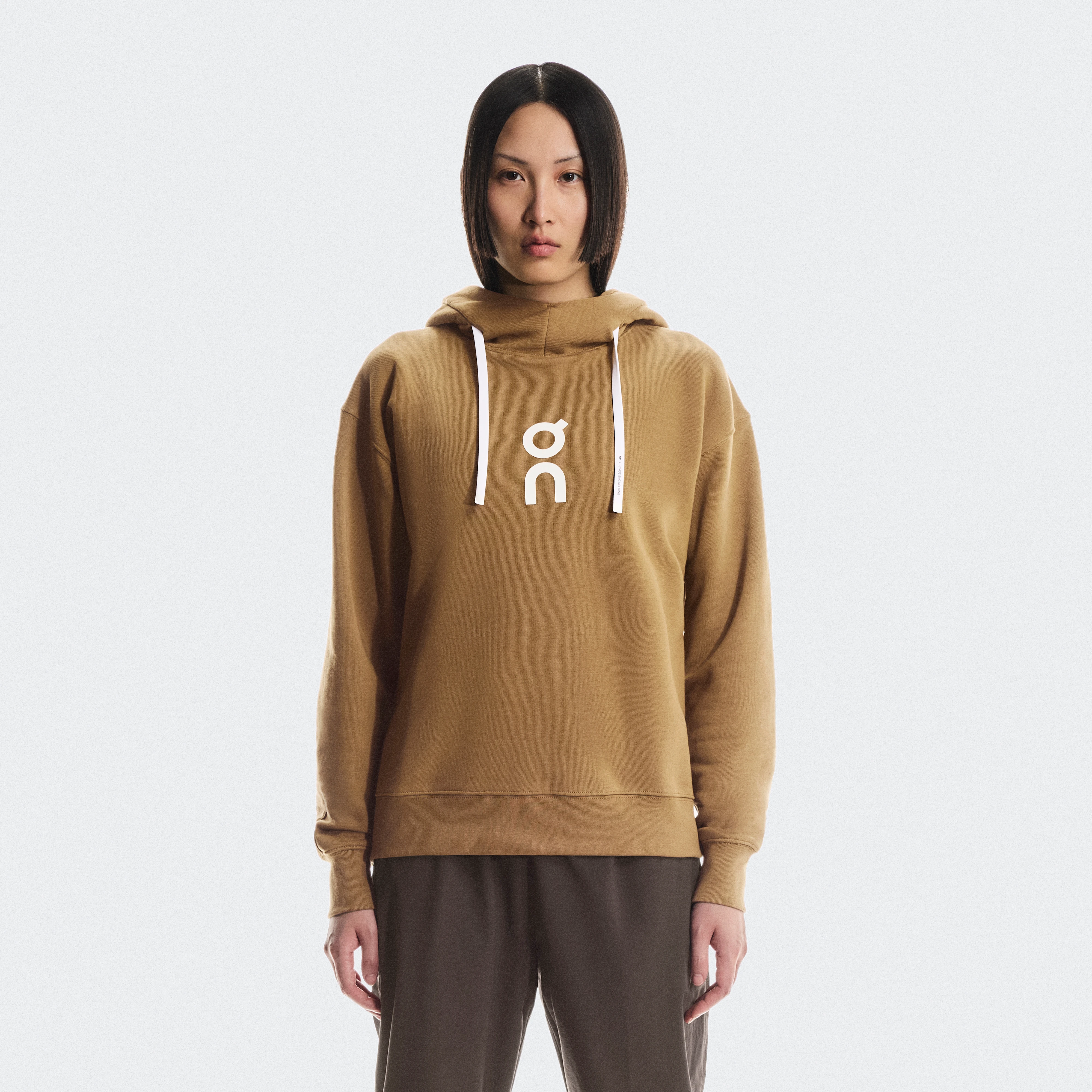 On Club Hoodie Brown Women Women – Cold weather, recovery, travel Hoodies and sweatshirts