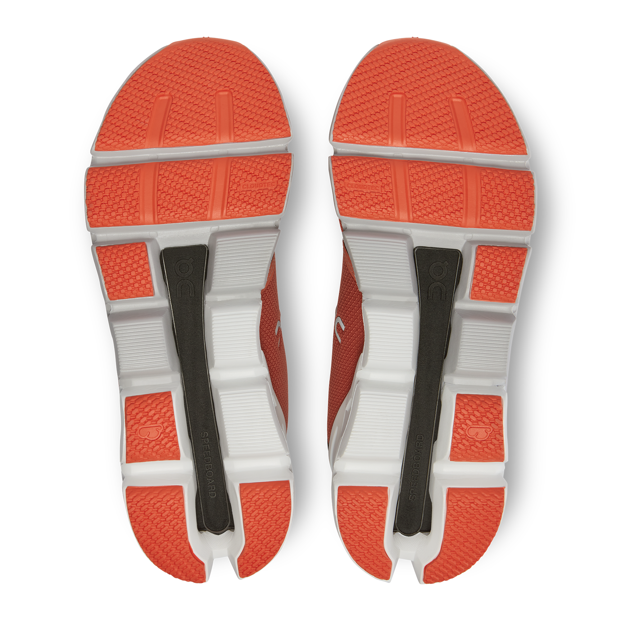On Cloudflyer 4 Ginger & White Men Road running Shoes