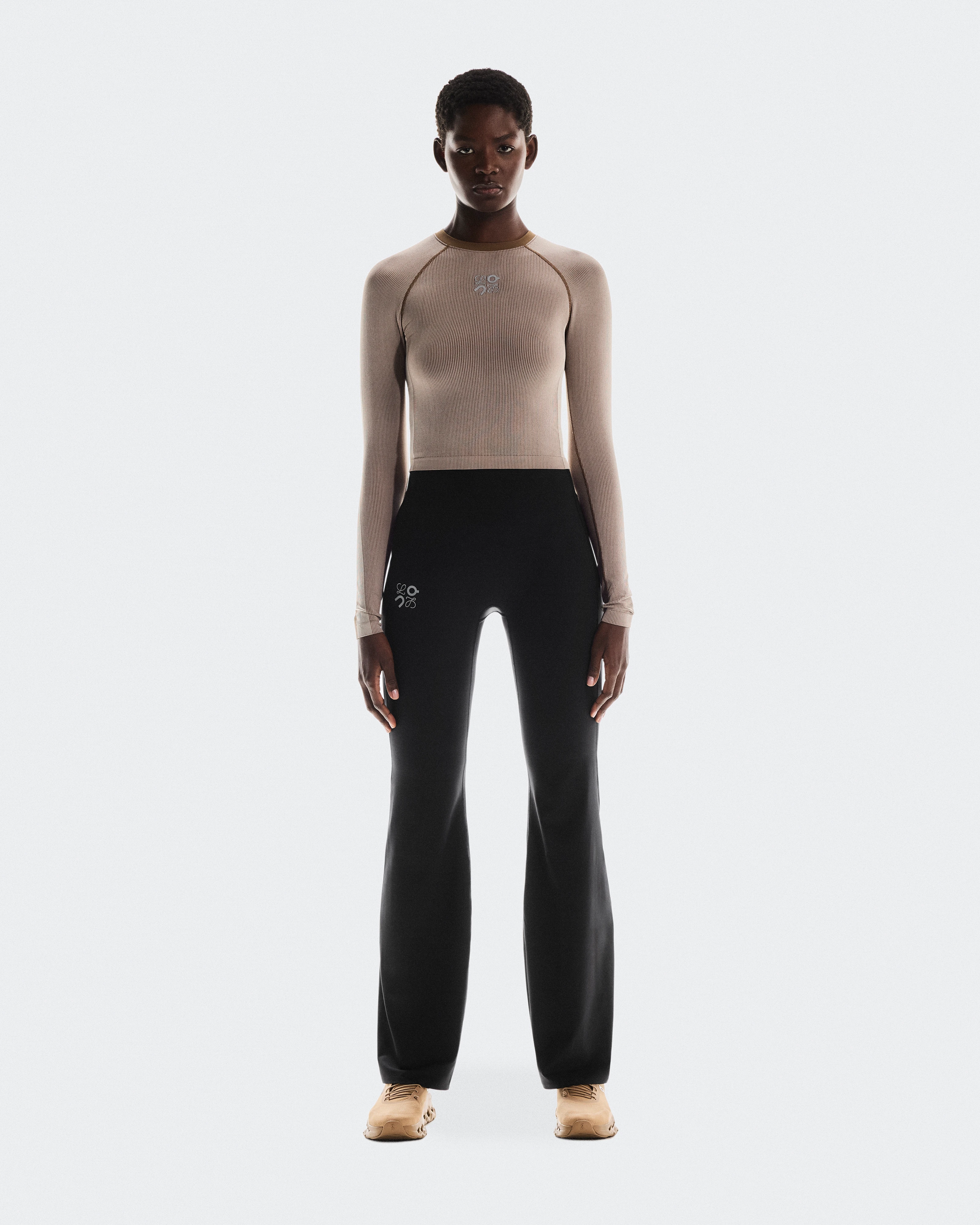 On Long Sleeve Top LOEWE Ivory Women Tops and t-shirts
