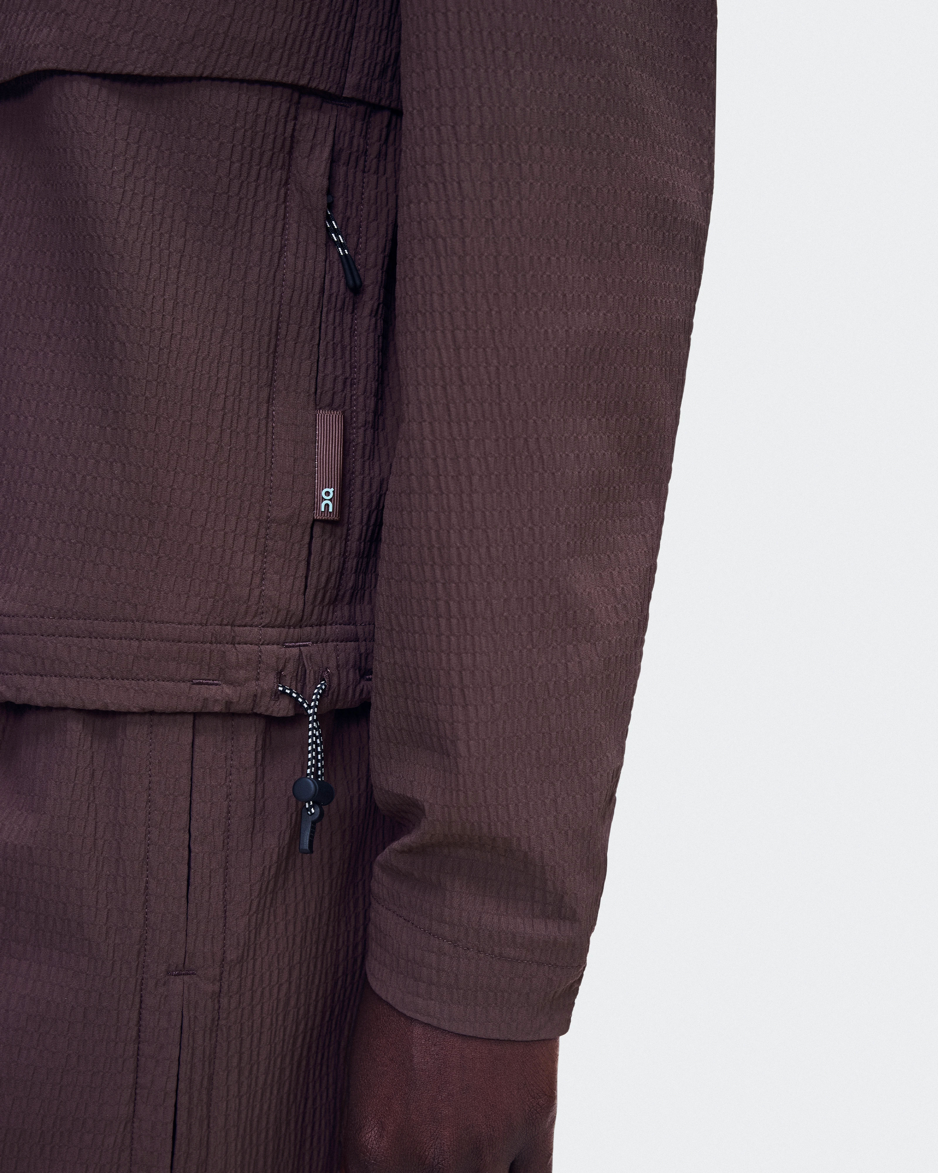 On Courtside 1/2 Zip Eaze Mulberry Women Hoodies and sweatshirts
