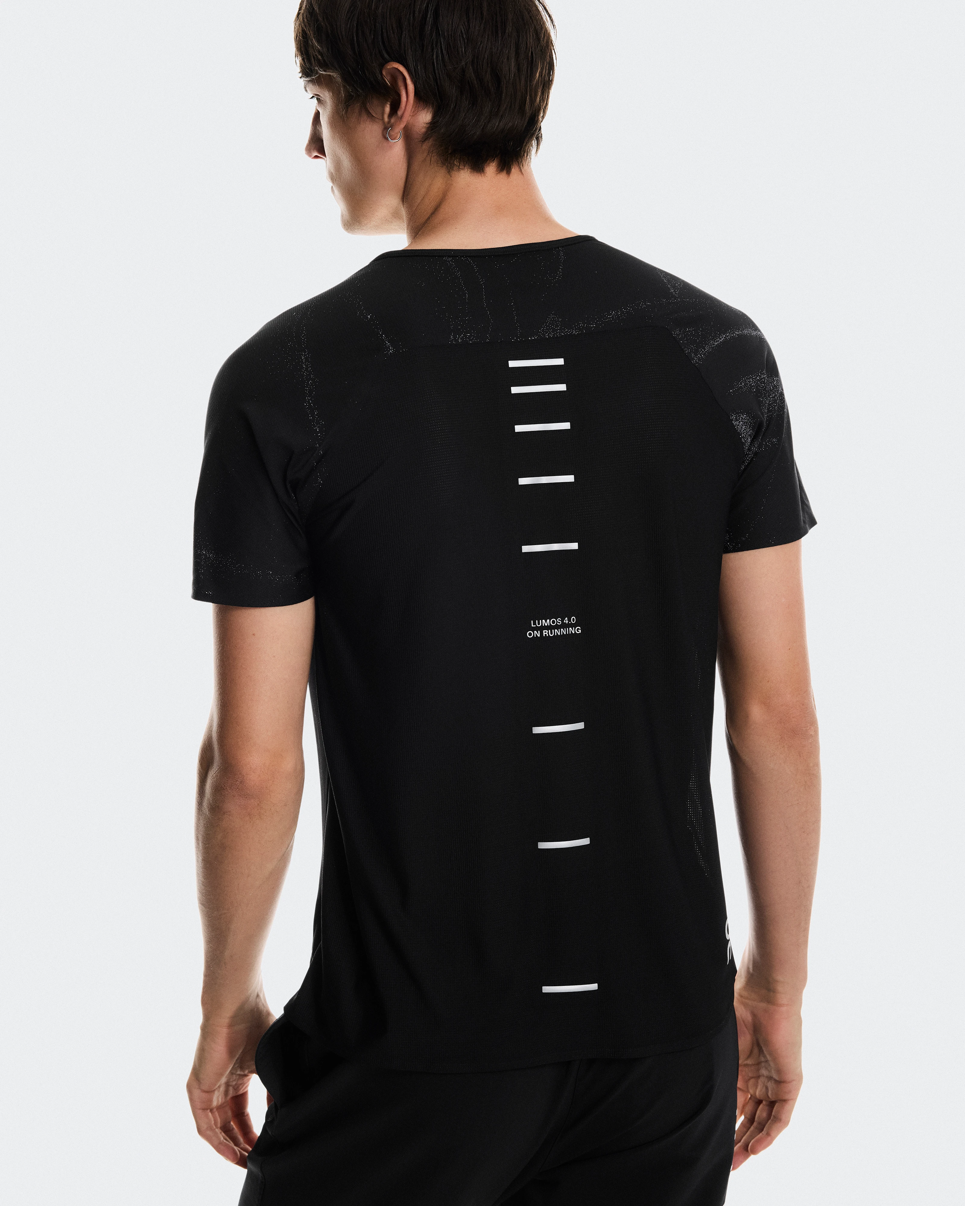 On Performance-T Lumos Black Men Tops and t-shirts