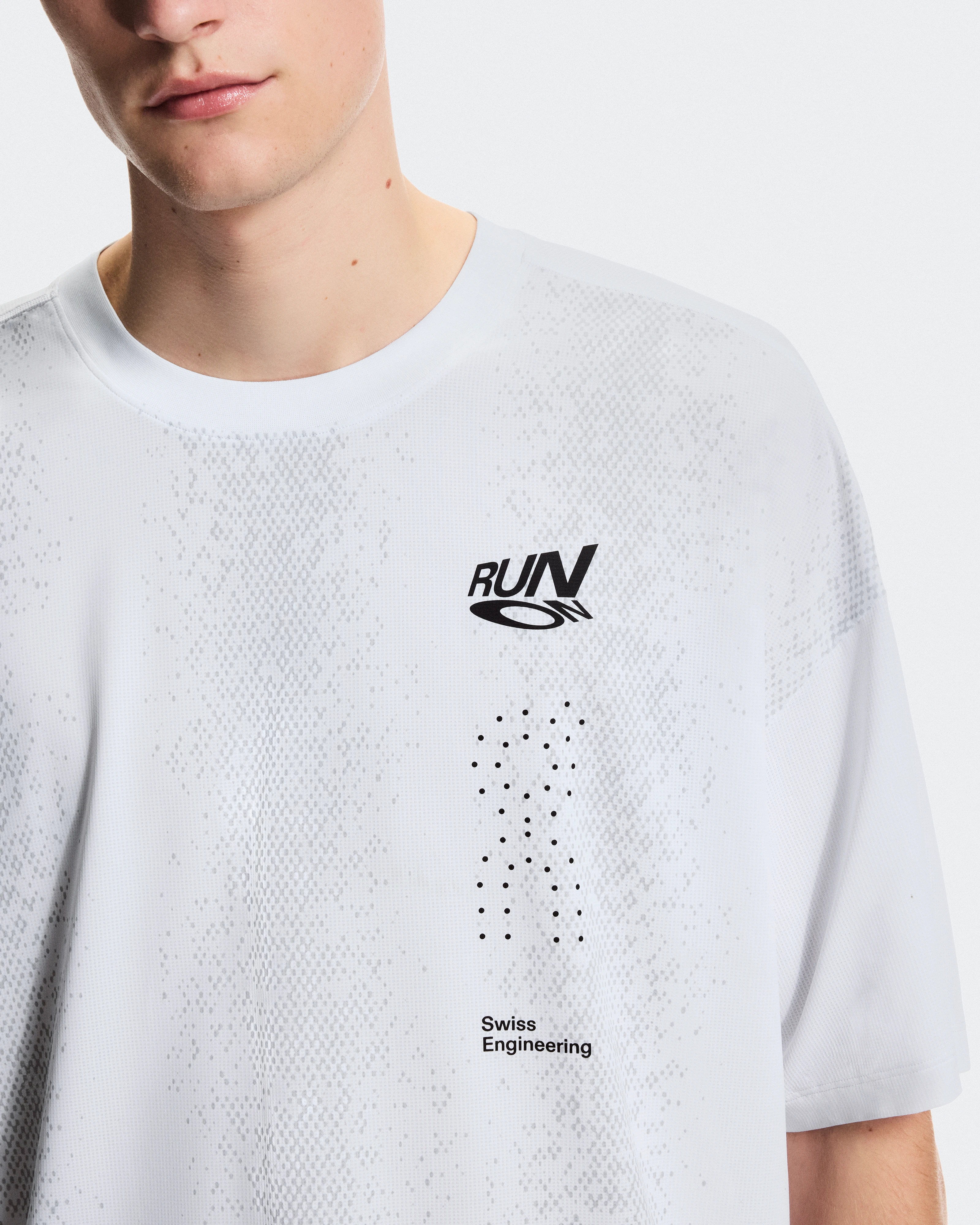 On Performance Volt-T White Men Tops and t-shirts