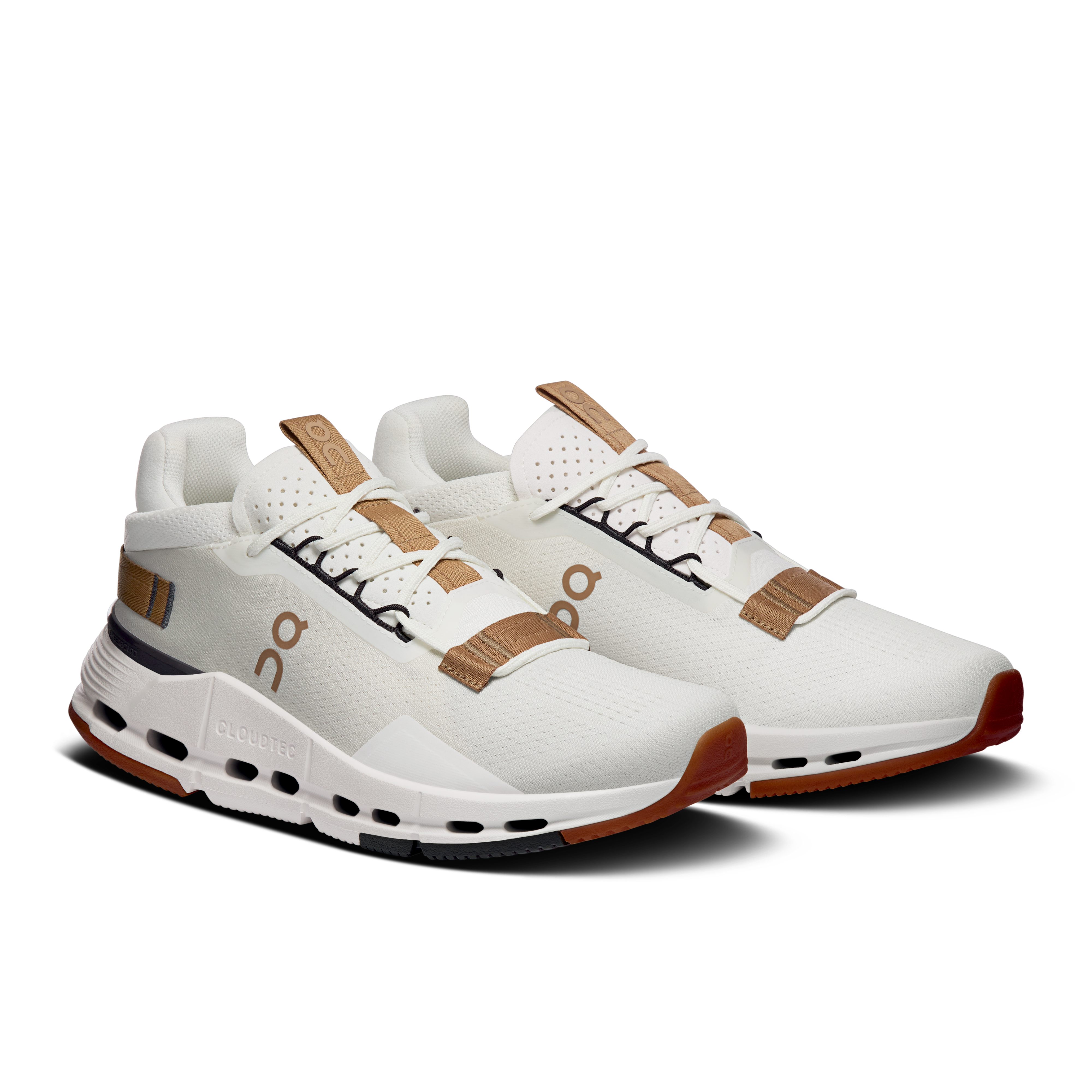 On Cloudnova 2 Ivory & Sphinx Women Active life Shoes