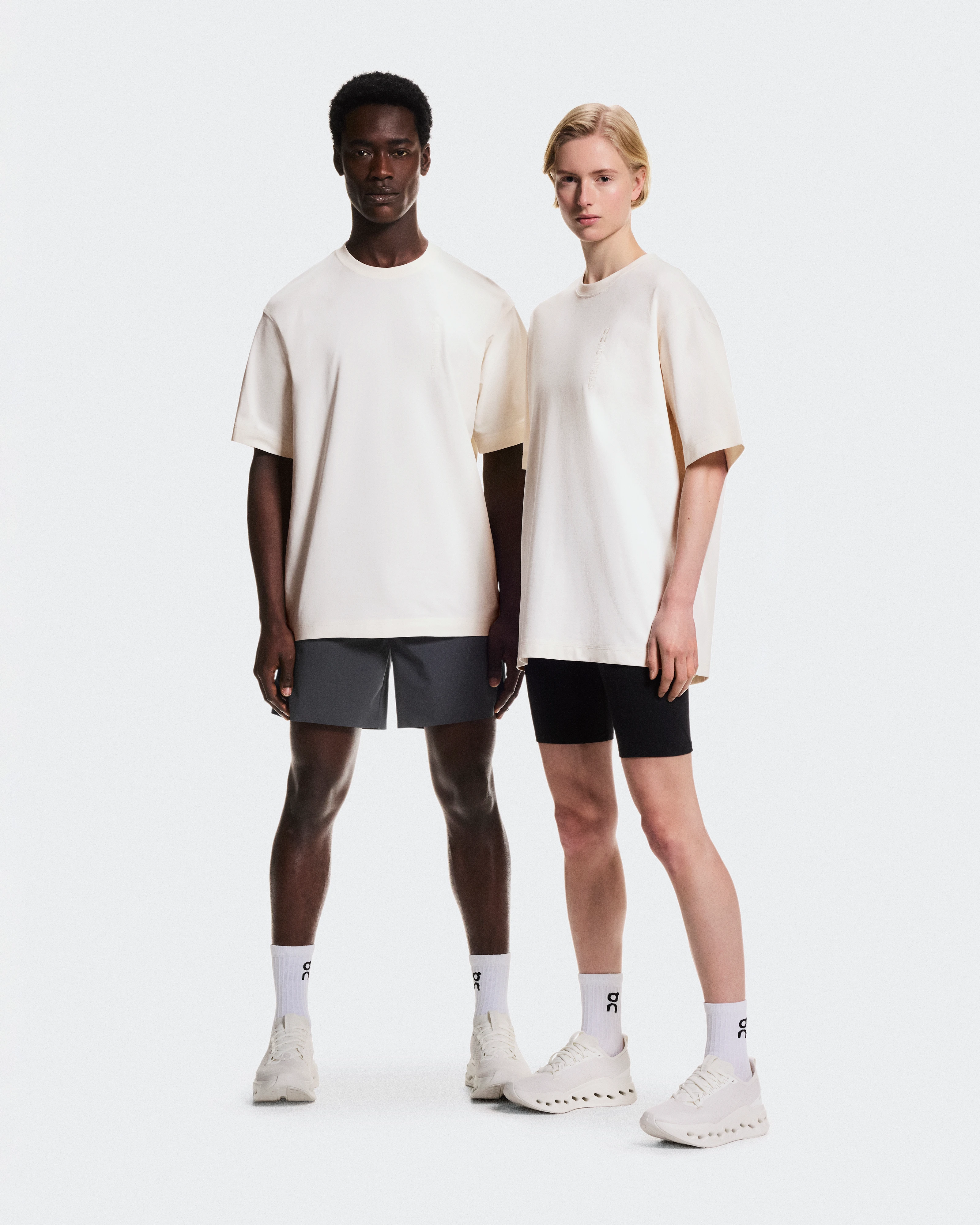 On Club Collective-T Erewhon Ivory Unisex Tops and t-shirts