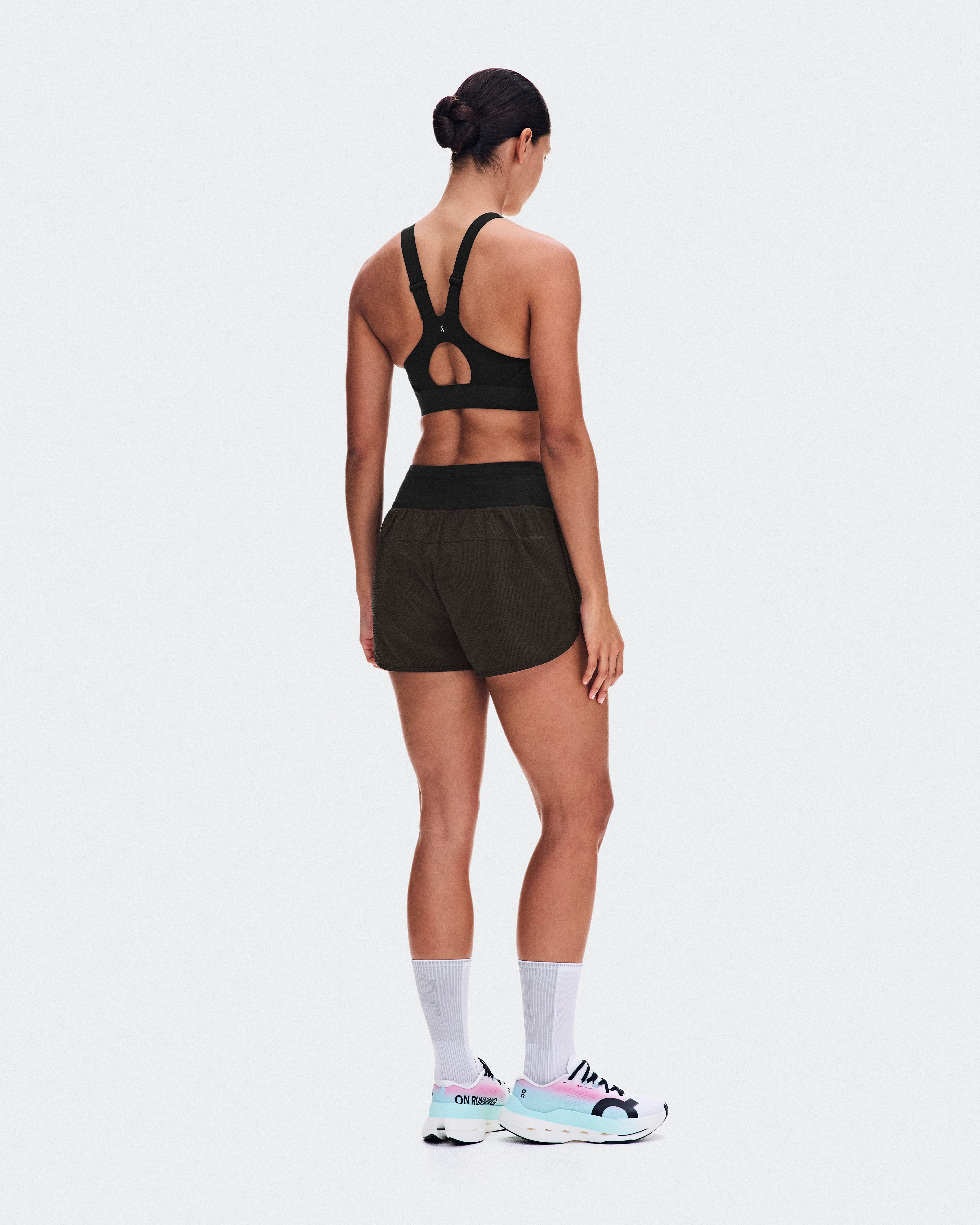 On Performance Volt Shorts Espresso Women Shorts
