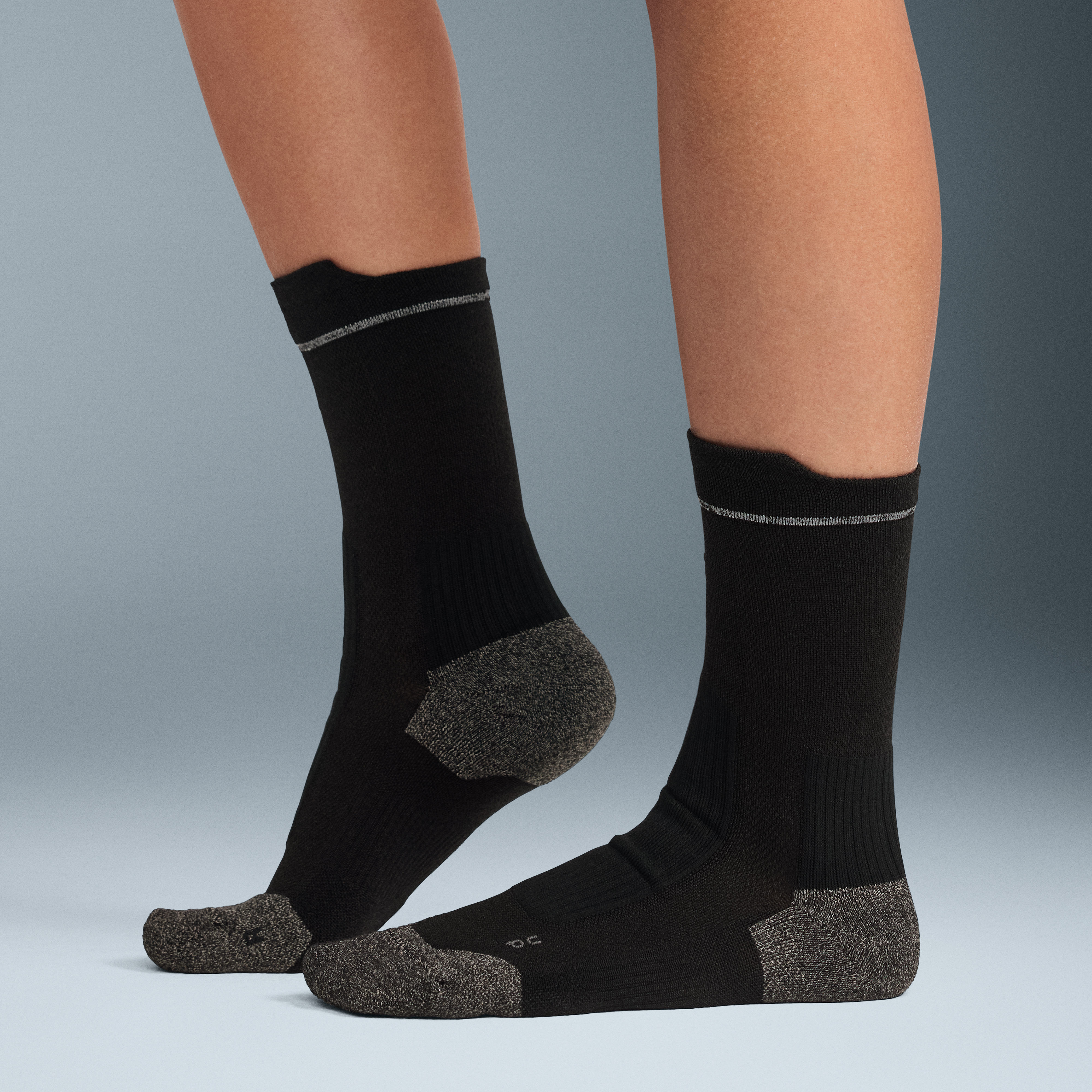 Merino Ultra Sock in Black