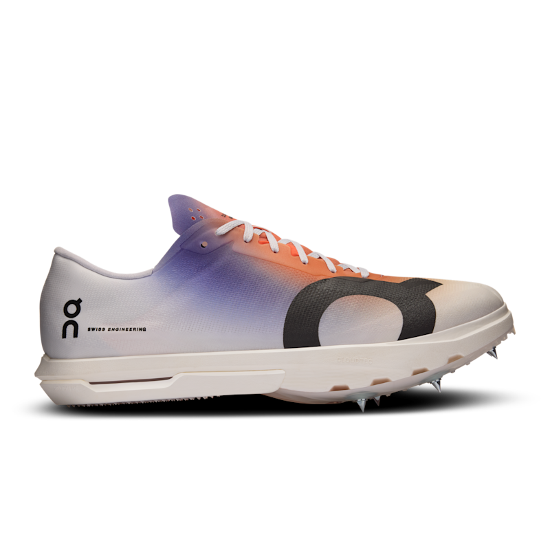 On Cloudspike Amplius, White | Flame, Uomo