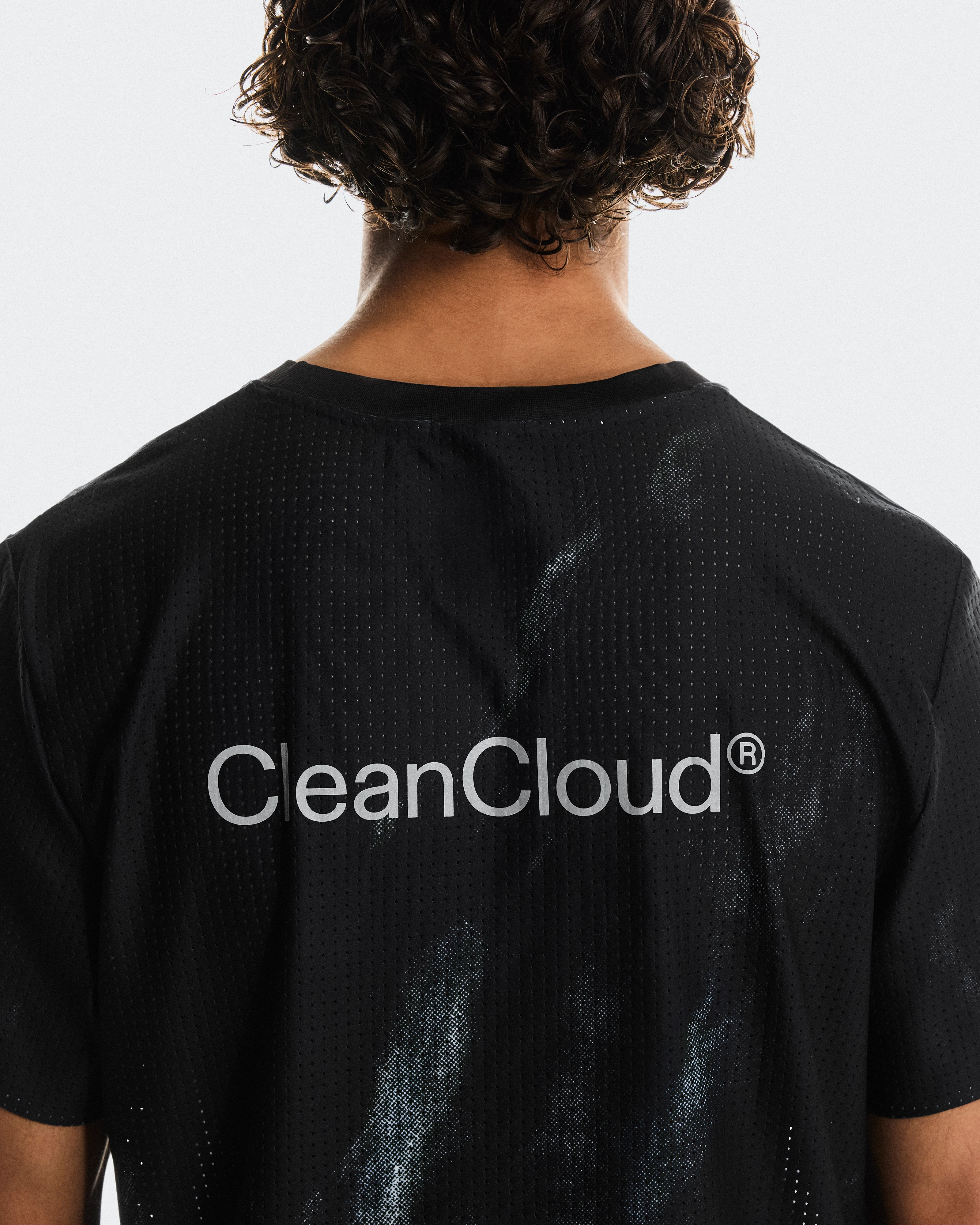 On Pace Mesh-T Black & Glacier Men Tops and t-shirts
