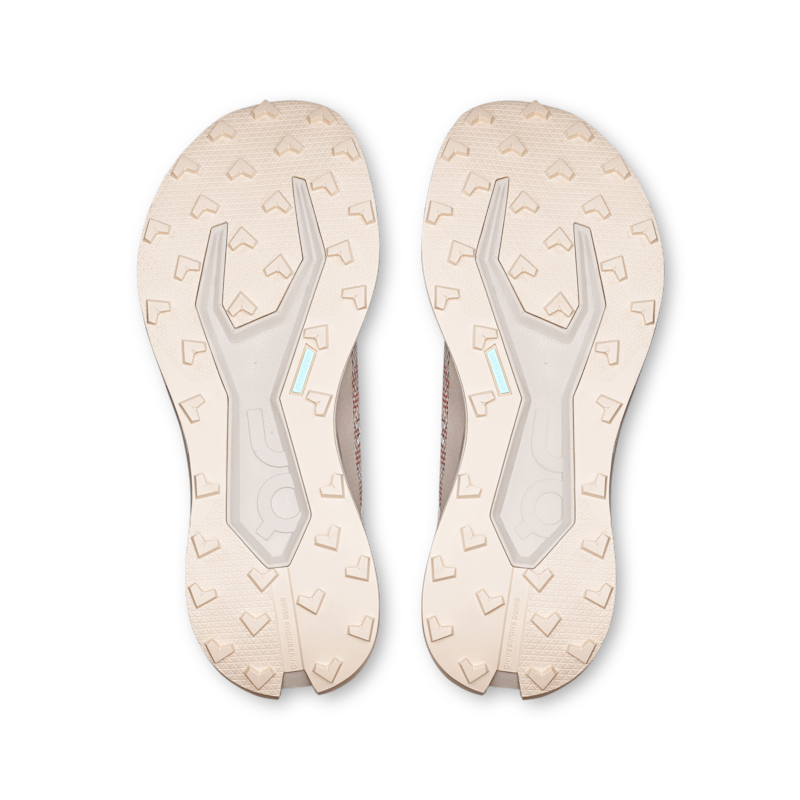 On Women's Cloudultra 3 Trail Running Shoe in Ivory/Pearl, Size: 9.5, Recycled Polyester