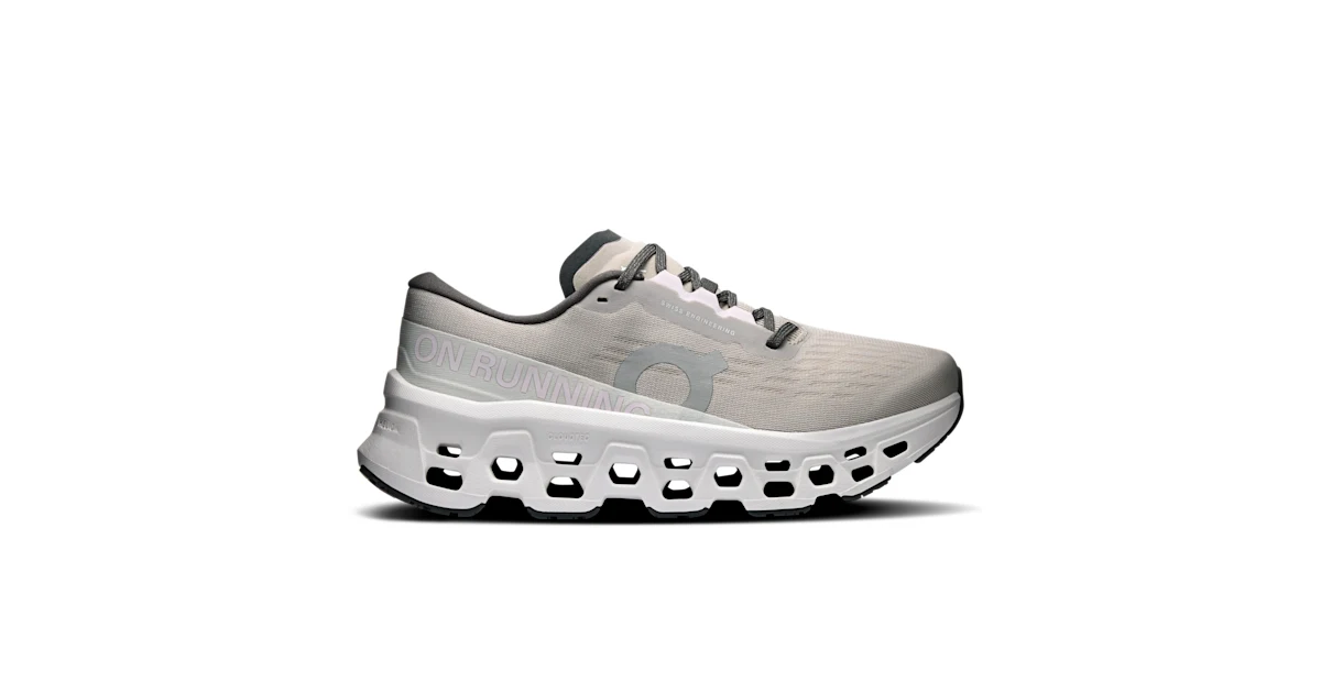 Women's Cloudmonster 3 | Beige & Grey | On United States Women's Cloudmonster 3 | Beige & Grey | On United States