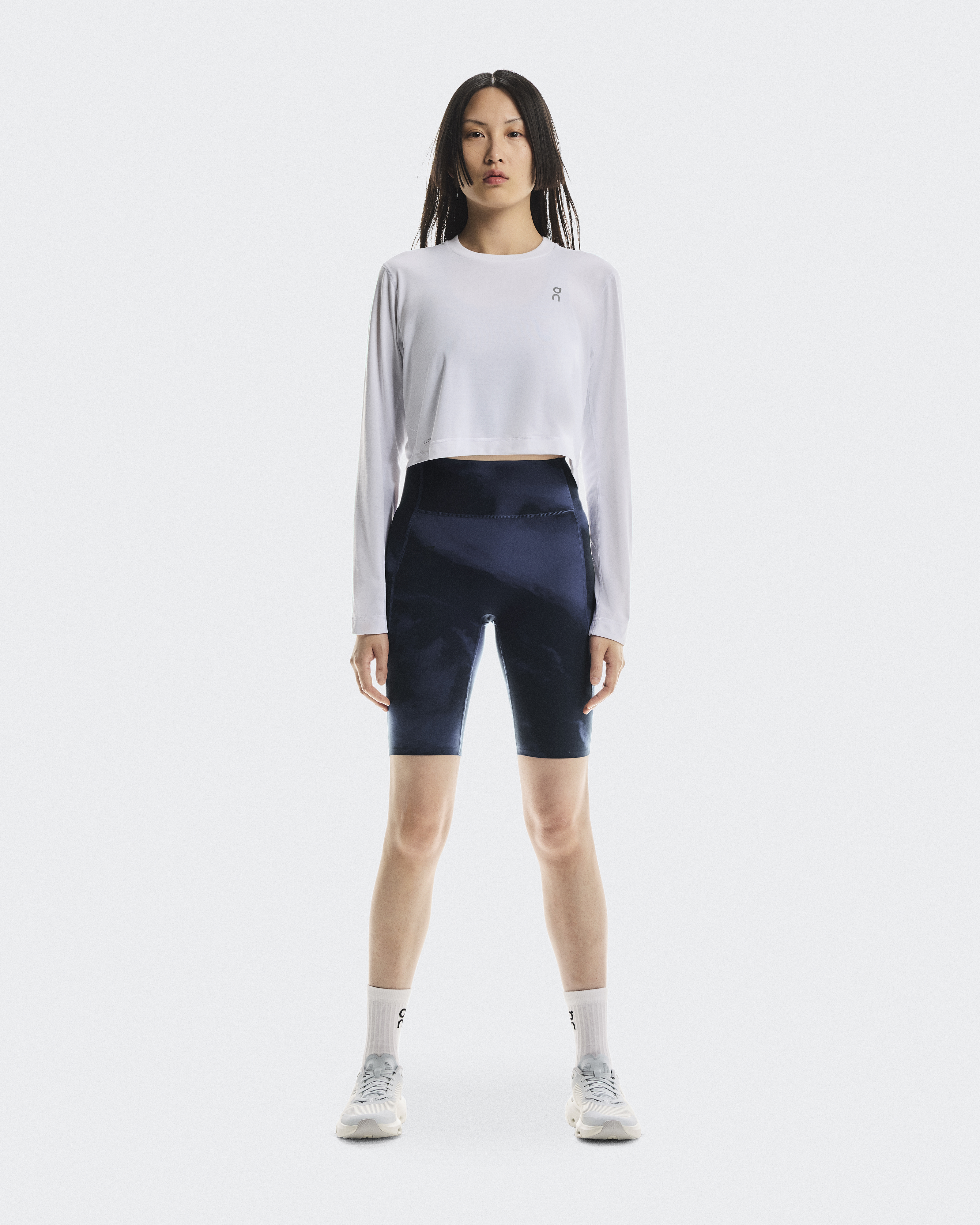 On Studio Tights Short para Mujer en Acai/Navy, Talla: Small, Polyester