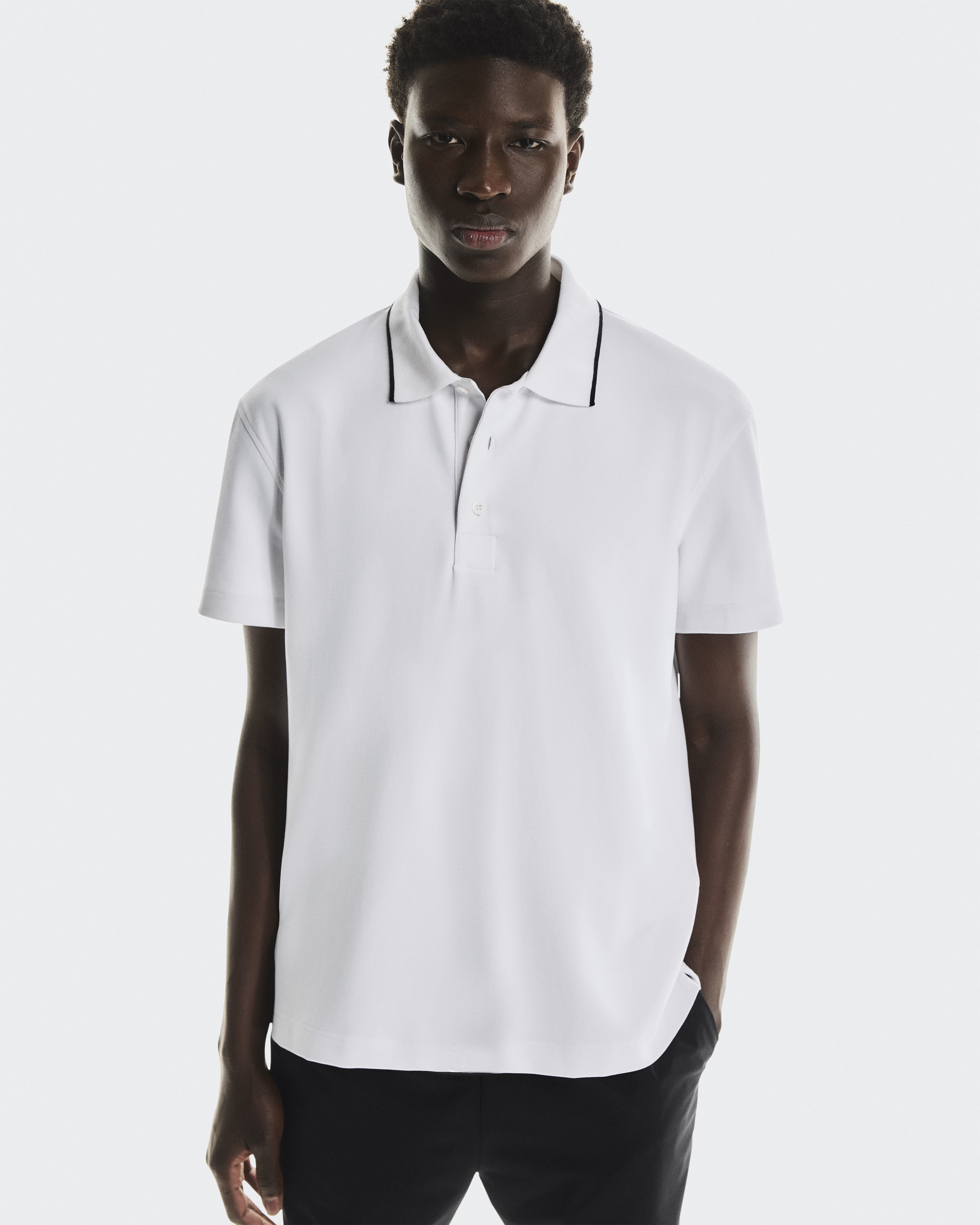【ON】ーCourtside-T , 色:ホワイト, Size:M Men's Courtside Polo | White | On Japan