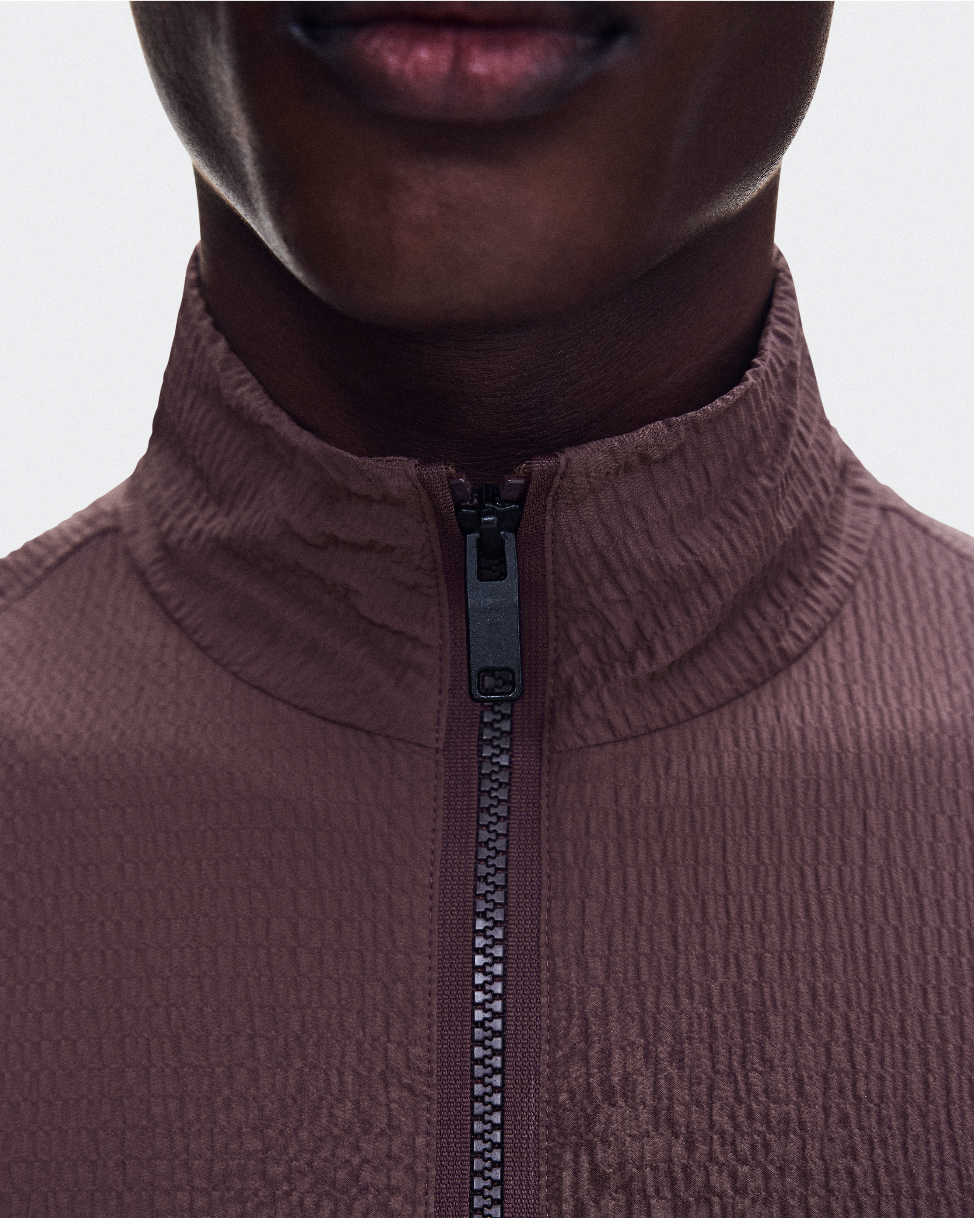 Courtside 1/2 Zip EazeMen / Mulberry / L