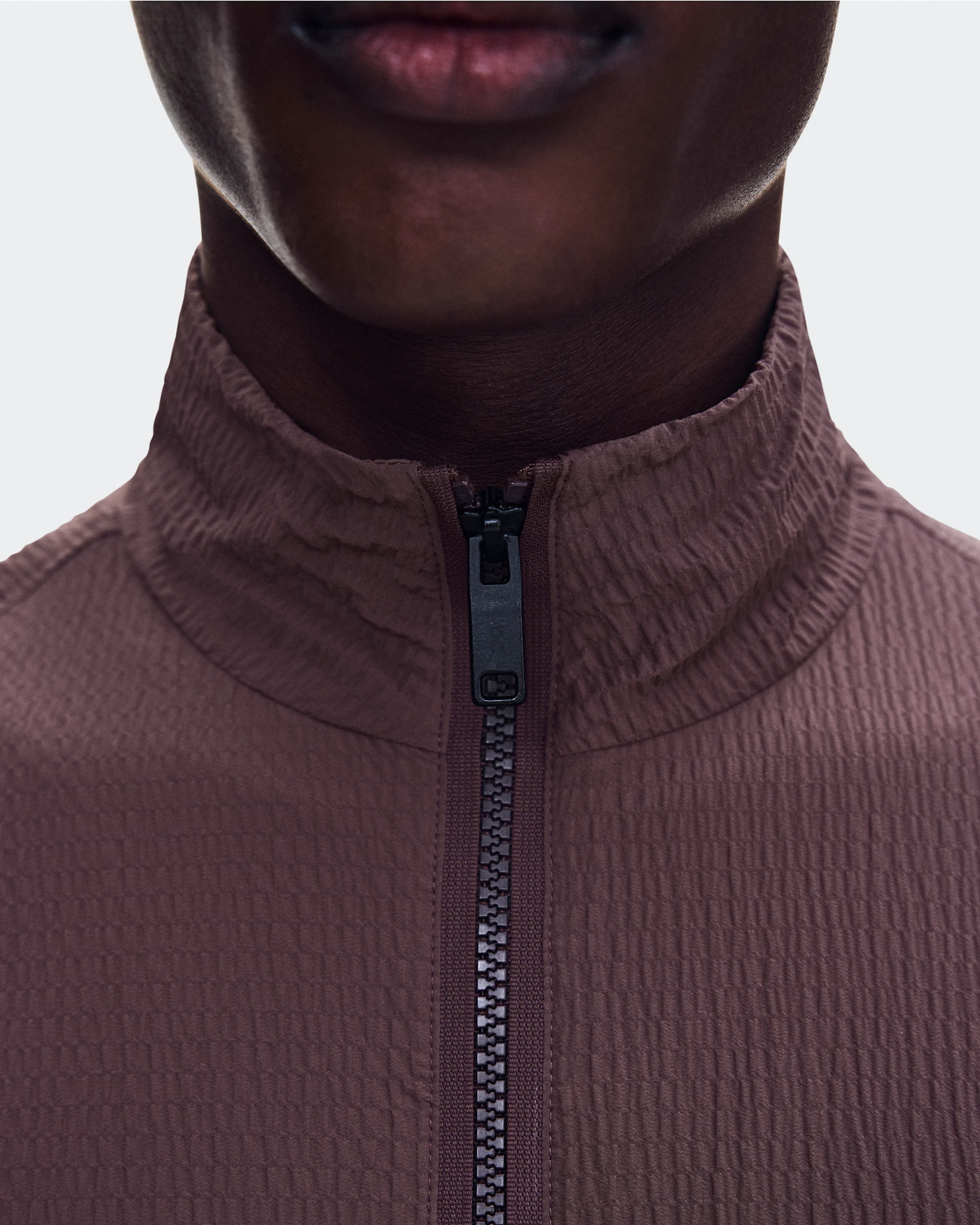 Men's Courtside 1/2 Zip Eaze Mulberry - thumbnail 5