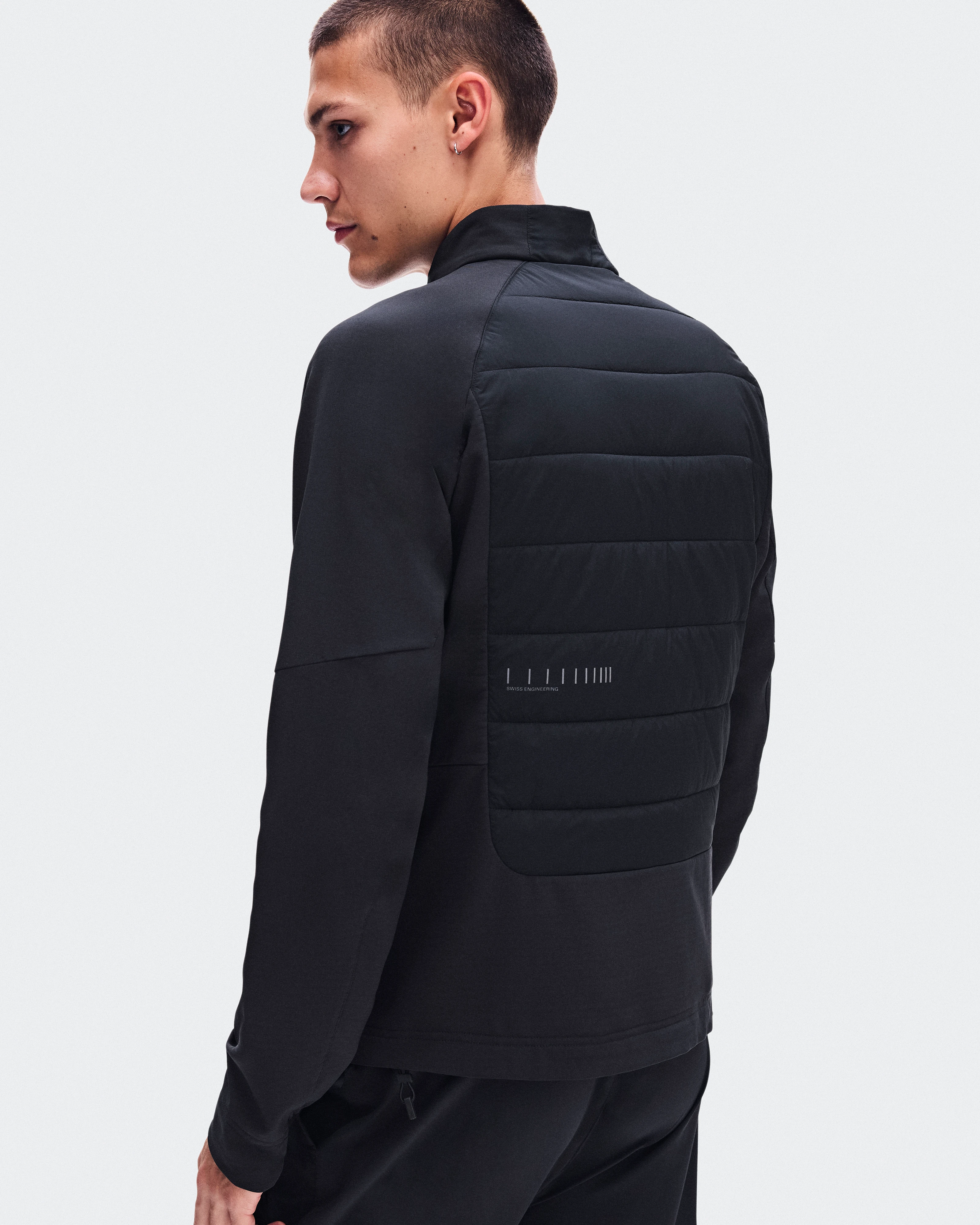 On Weather Hybrid Jacket Black Men Jackets
