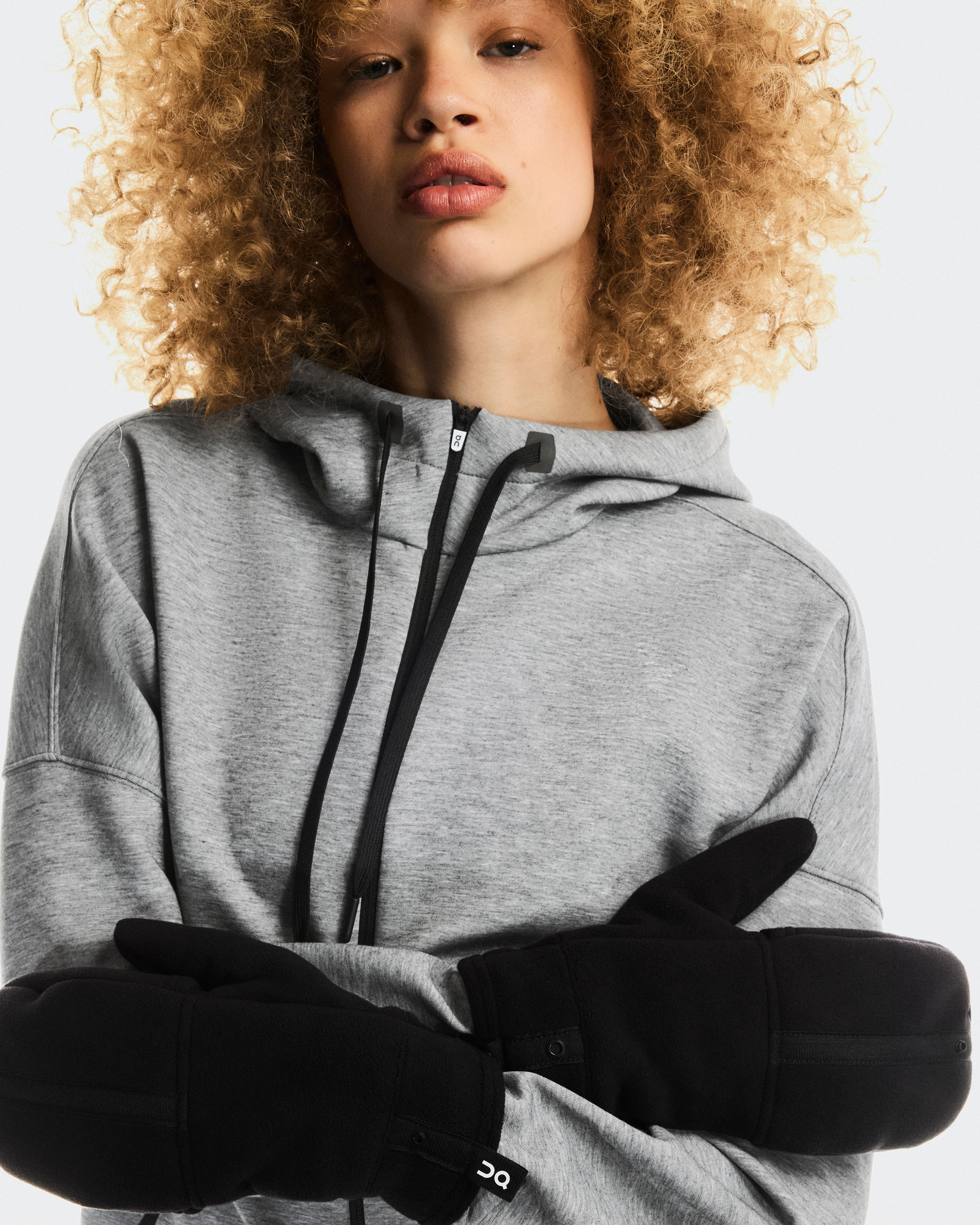 Fleece MittenUnisex / Black / L