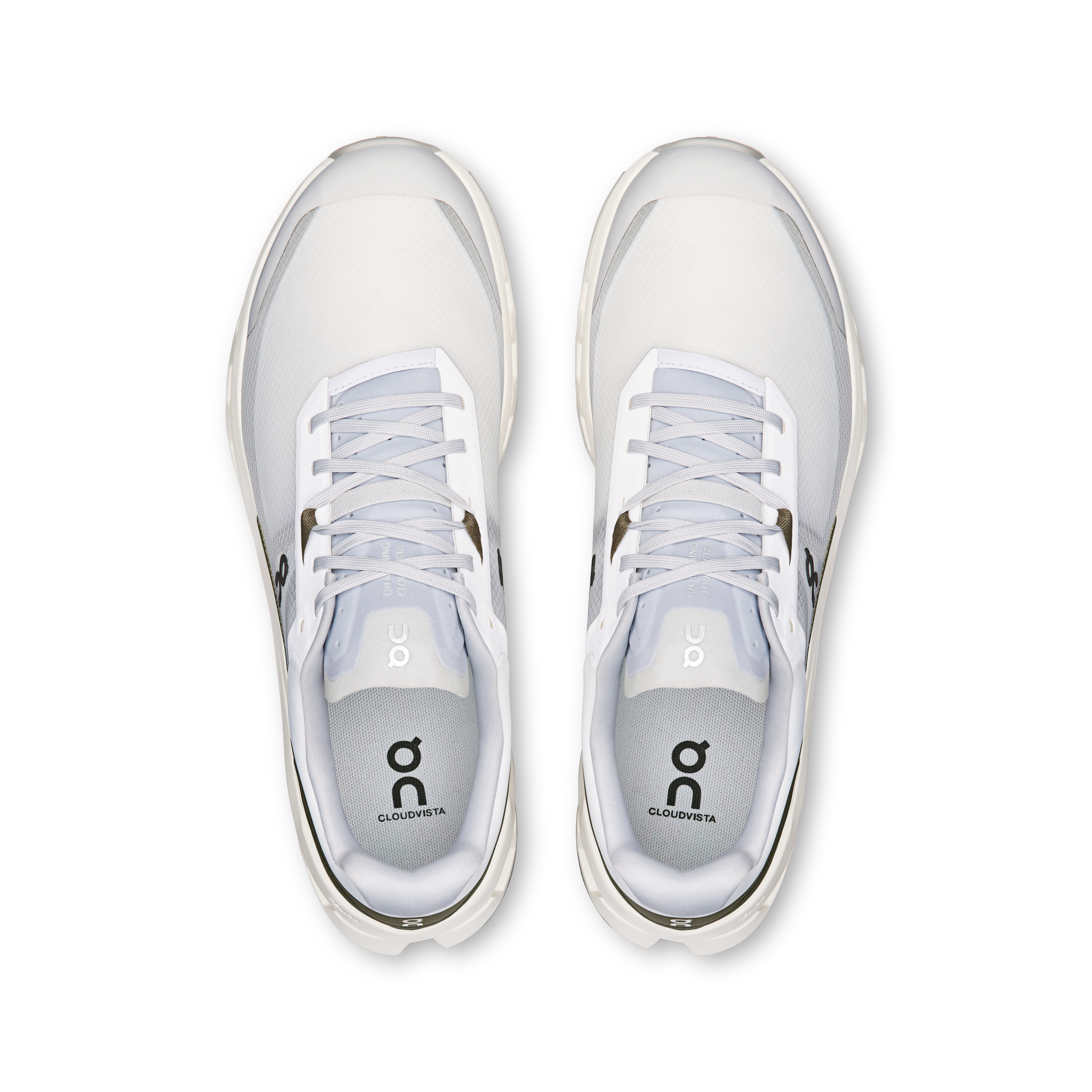 On Cloudvista 2 Ivory & Olive メンズ トレイルランニング シューズ