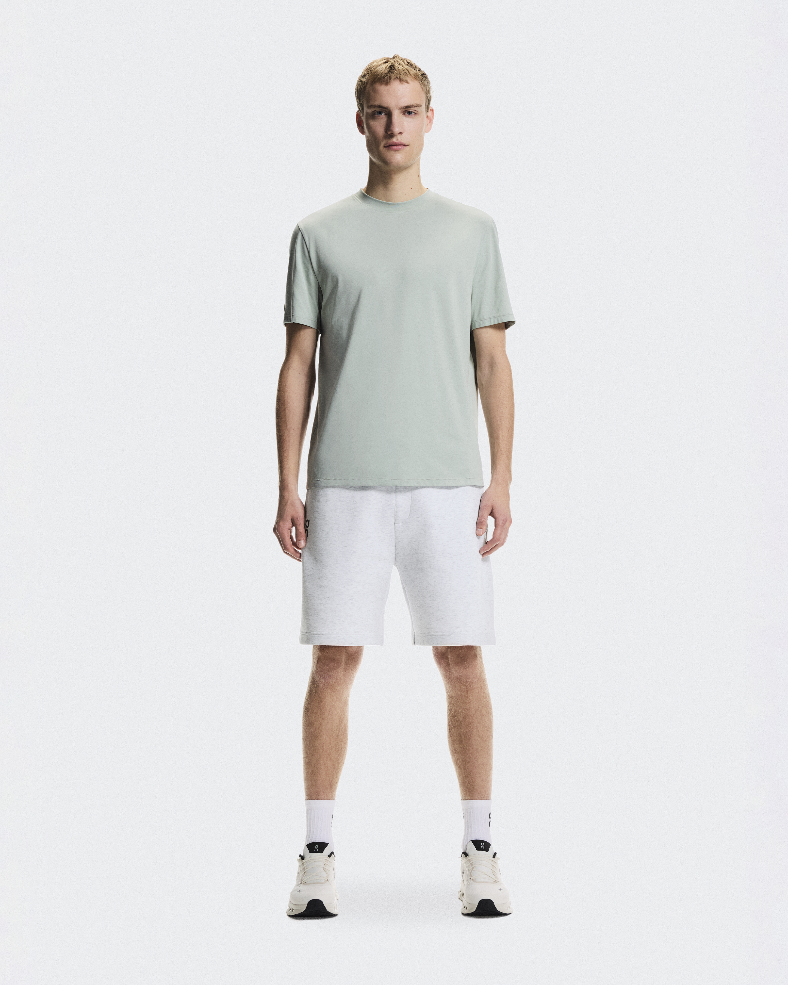 Focus-T Short-Sleeve Shirt in Mineral