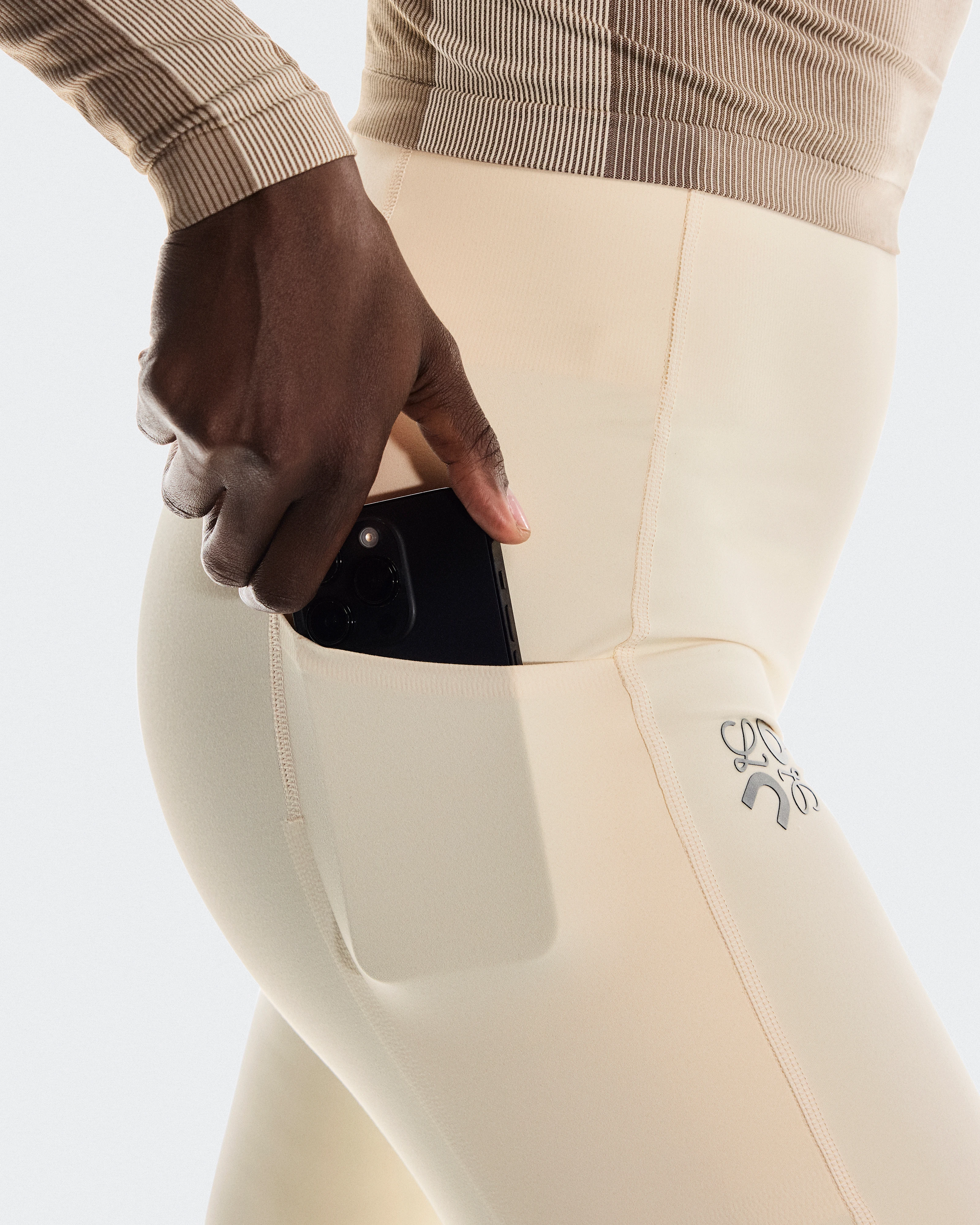 On Soft Bootleg Pants LOEWE Ivory Women Pants