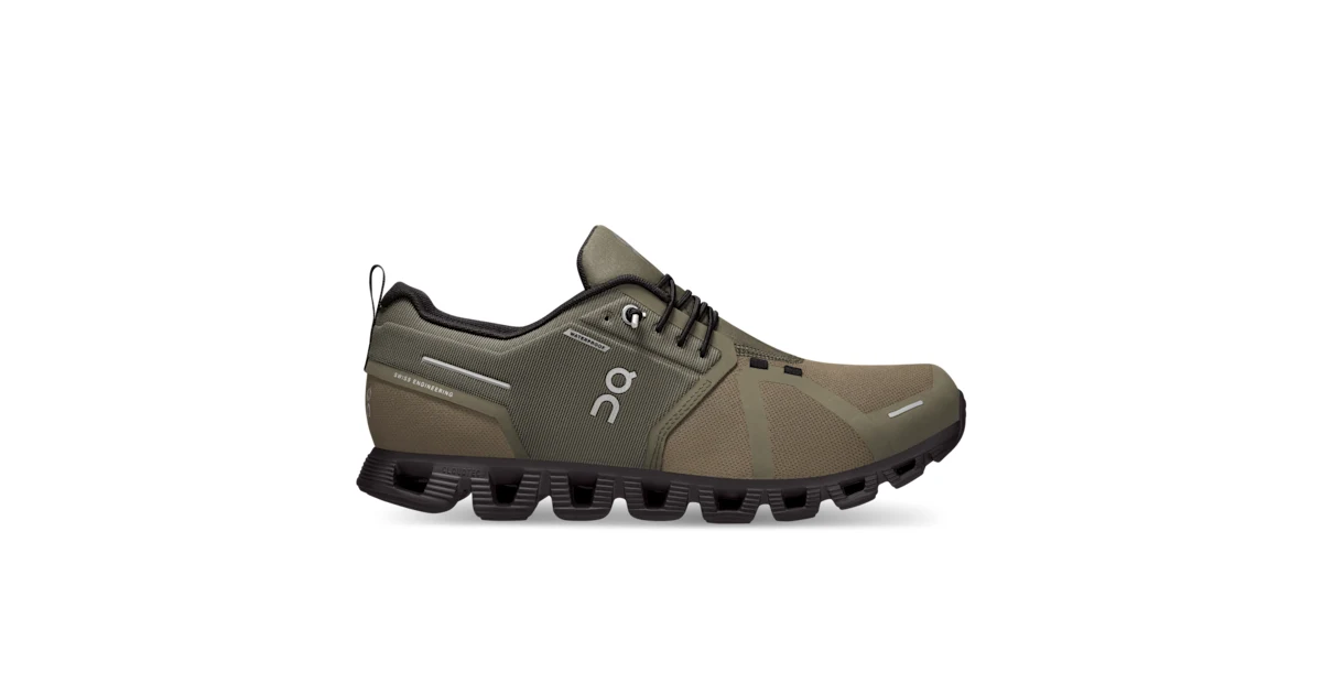 Men's Cloud 5 Waterproof | Green | On United States Men's Cloud 5 Waterproof | Green | On United States