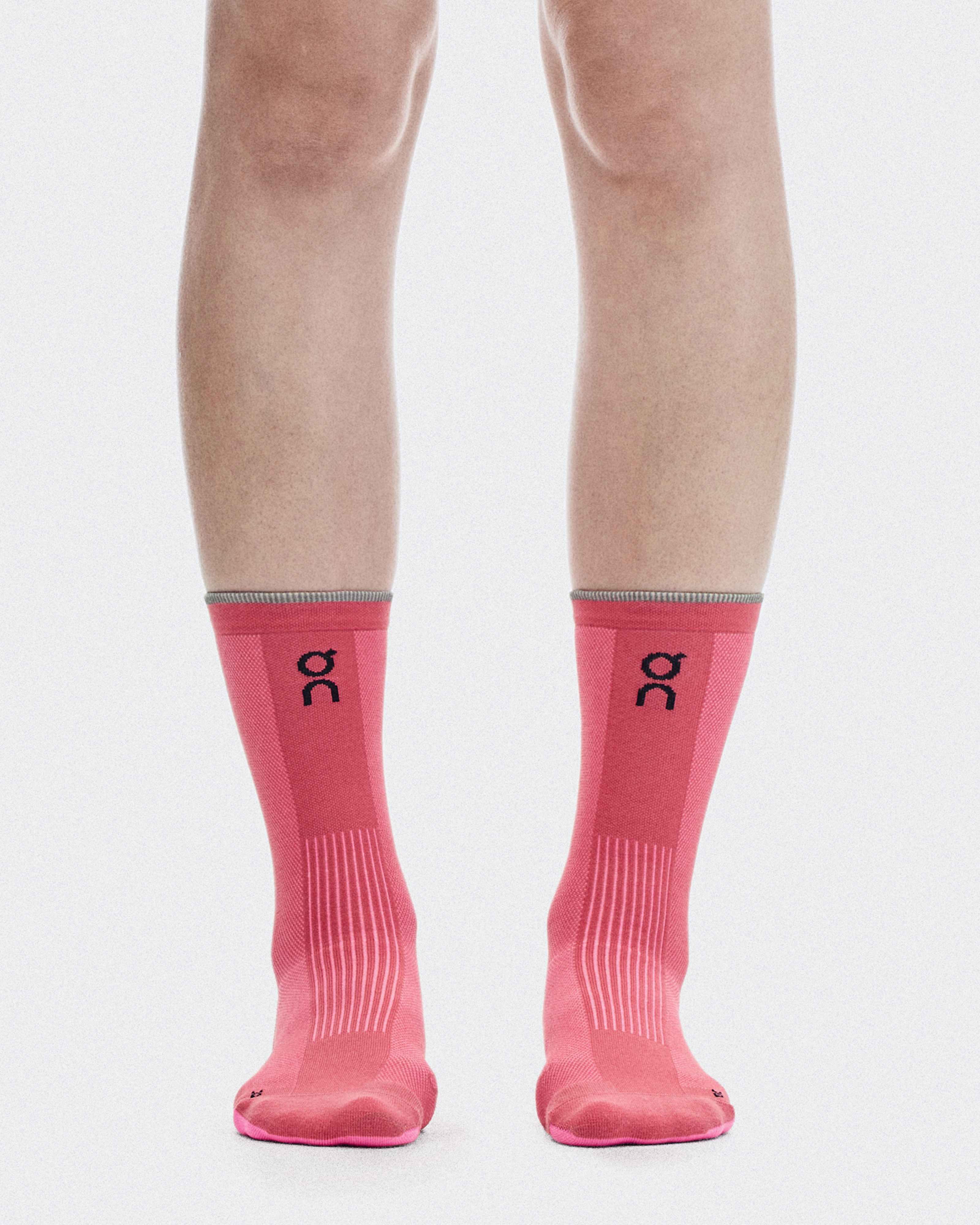 Elite Run Sock High in Camellia/Azalea
