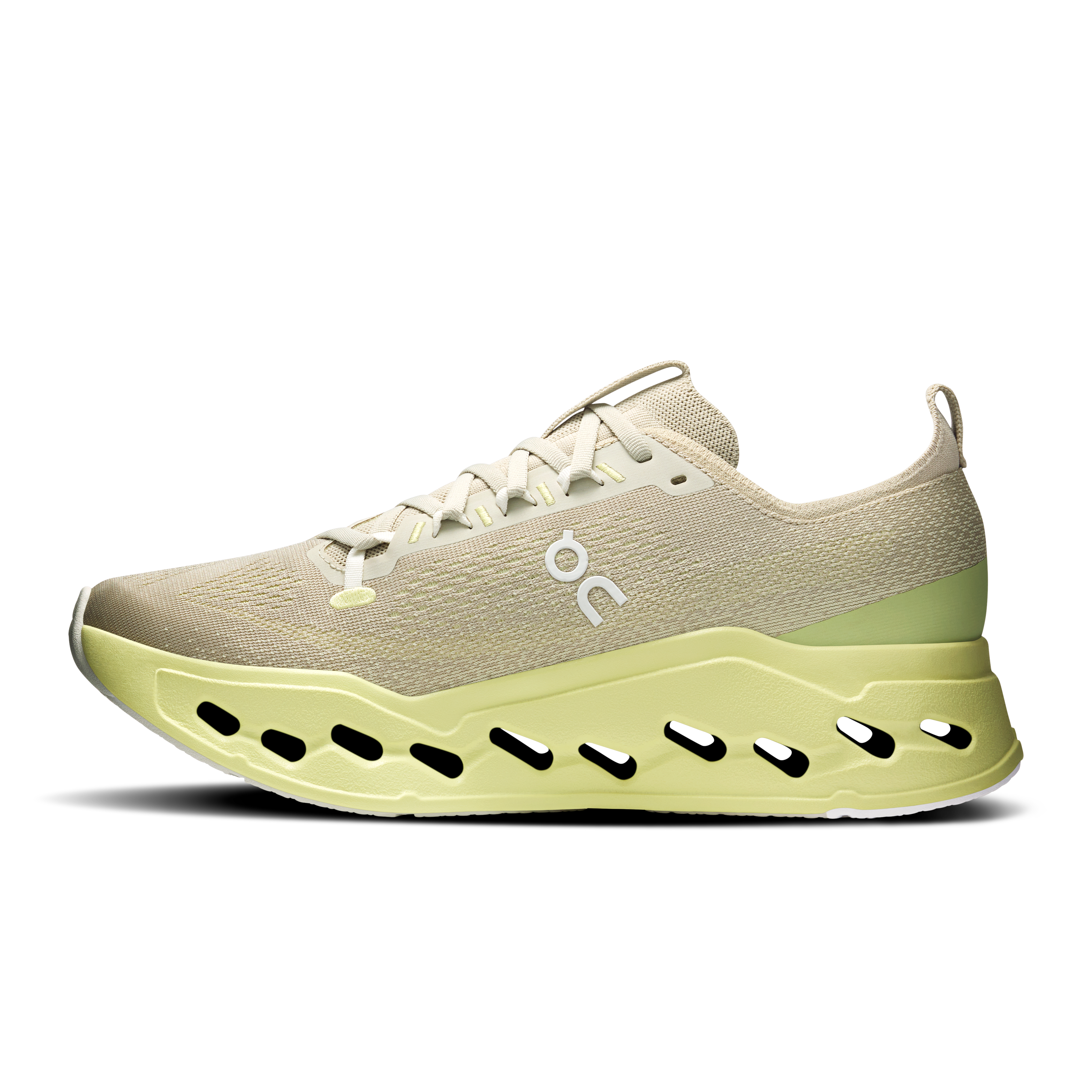 On Cloudsurfer Max Pelican & Limelight Men Road running Shoes