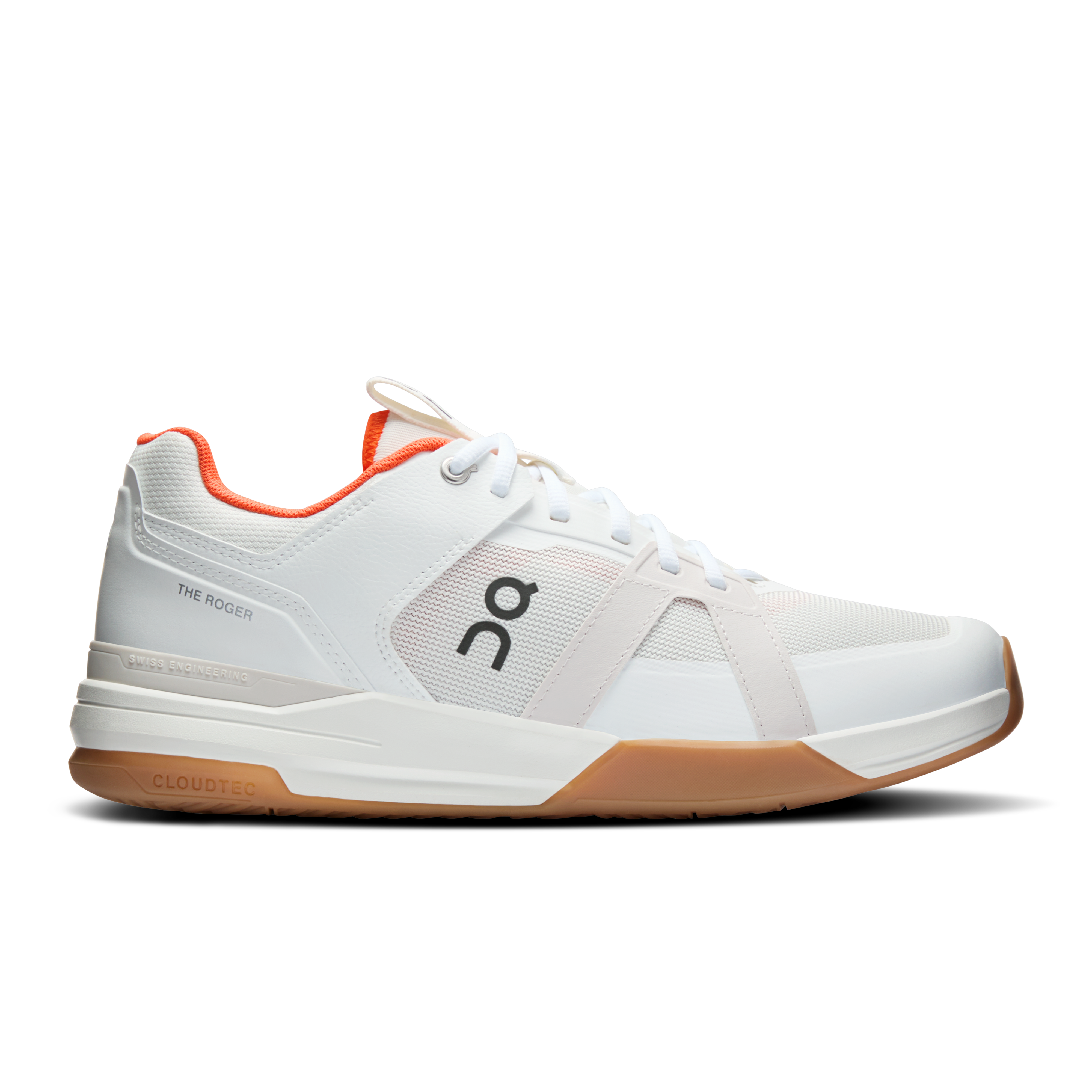On THE ROGER Clubhouse Pro Beige Orange Men Men – Tennis, multipurpose, on-court, off-court Shoes