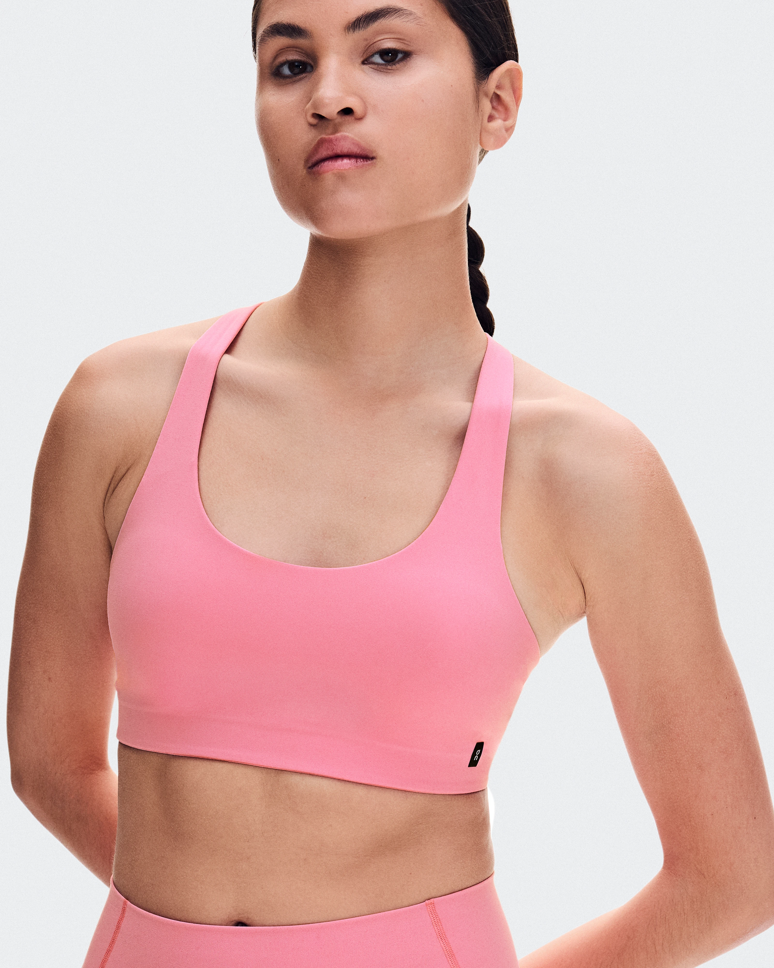 On Studio Racerback Bra Magnolia Feminino Tops