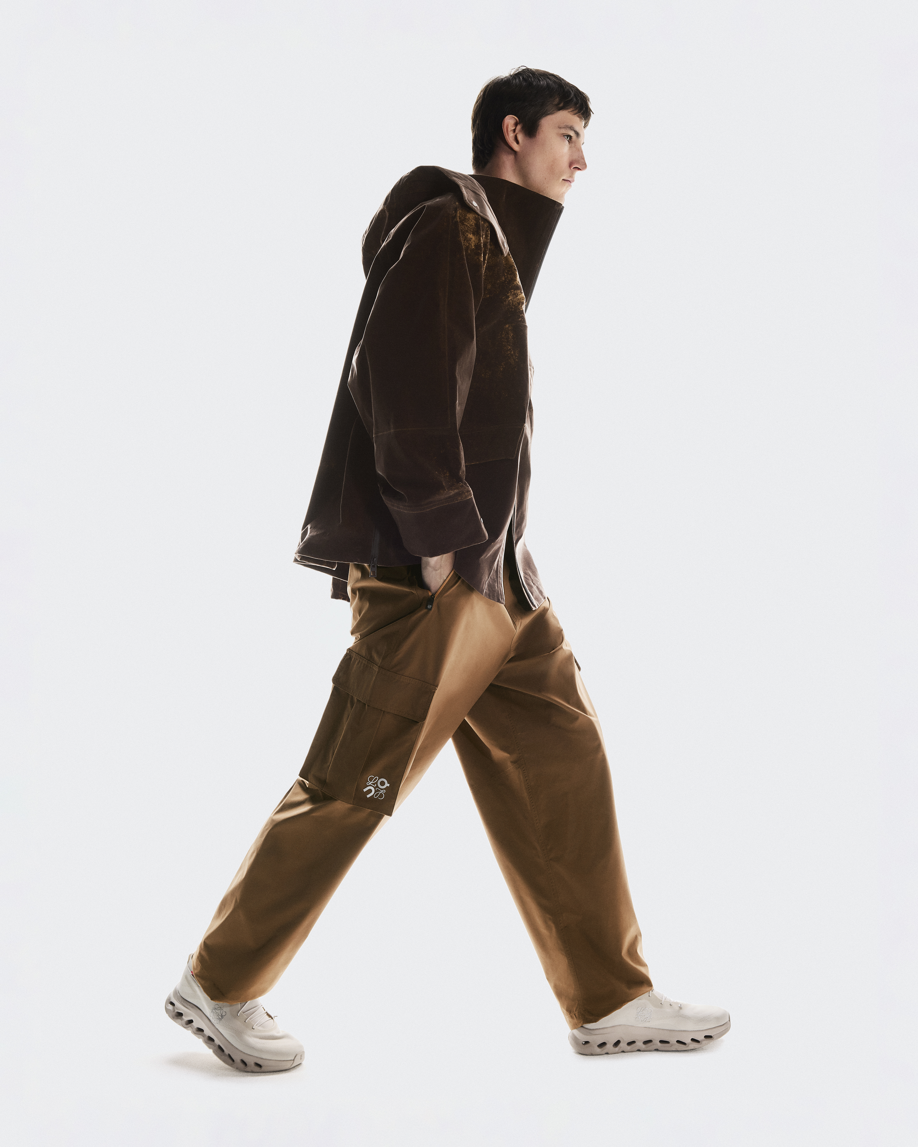 LOEWE CARGO TROUSERS ロエベ カーゴ スラックスパンツ LOEWE(ロエベ) カーゴスラックス H526Y04X17 ブラック サイズ 46