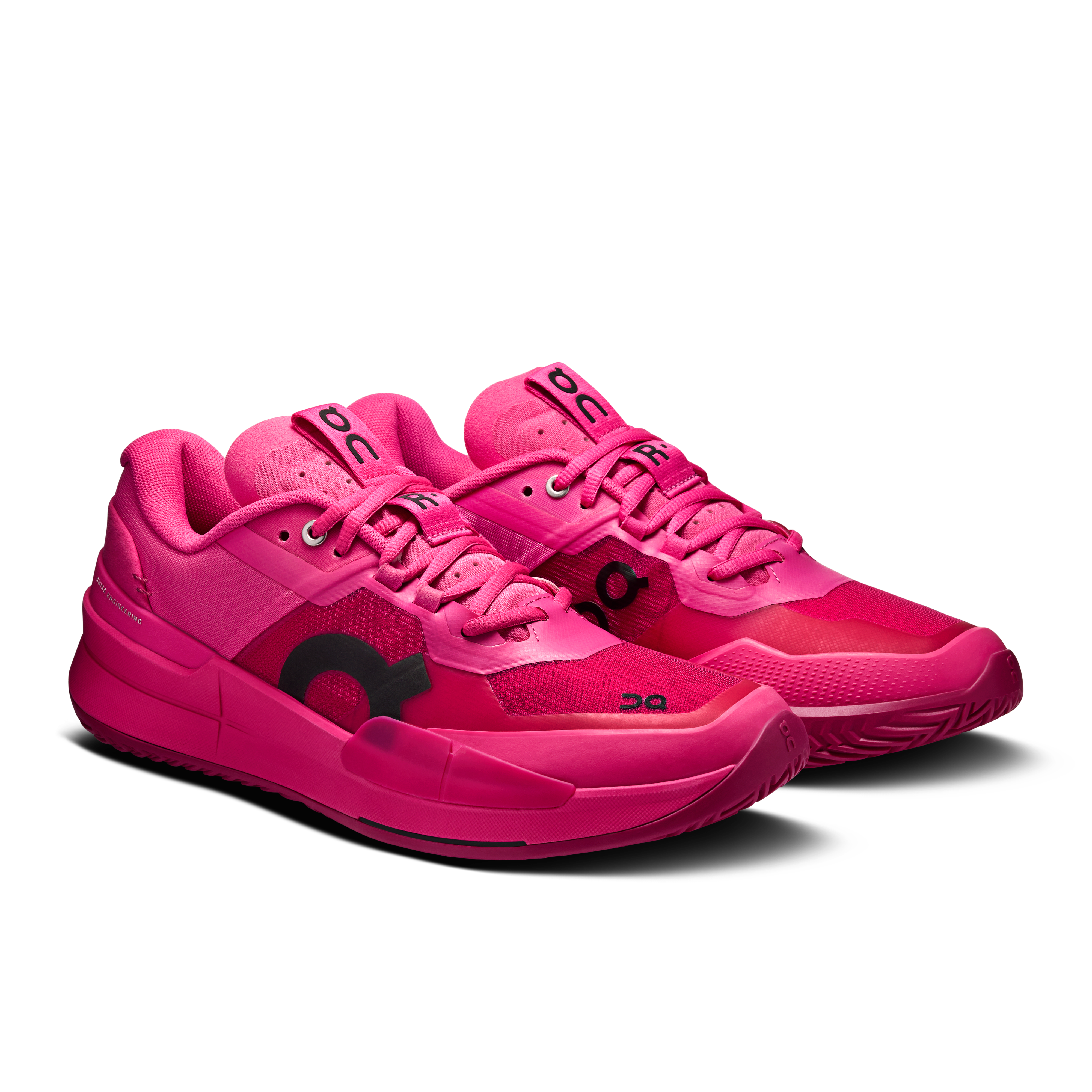 On THE ROGER Pro 2 Pink & Grenadine Men Tennis Shoes